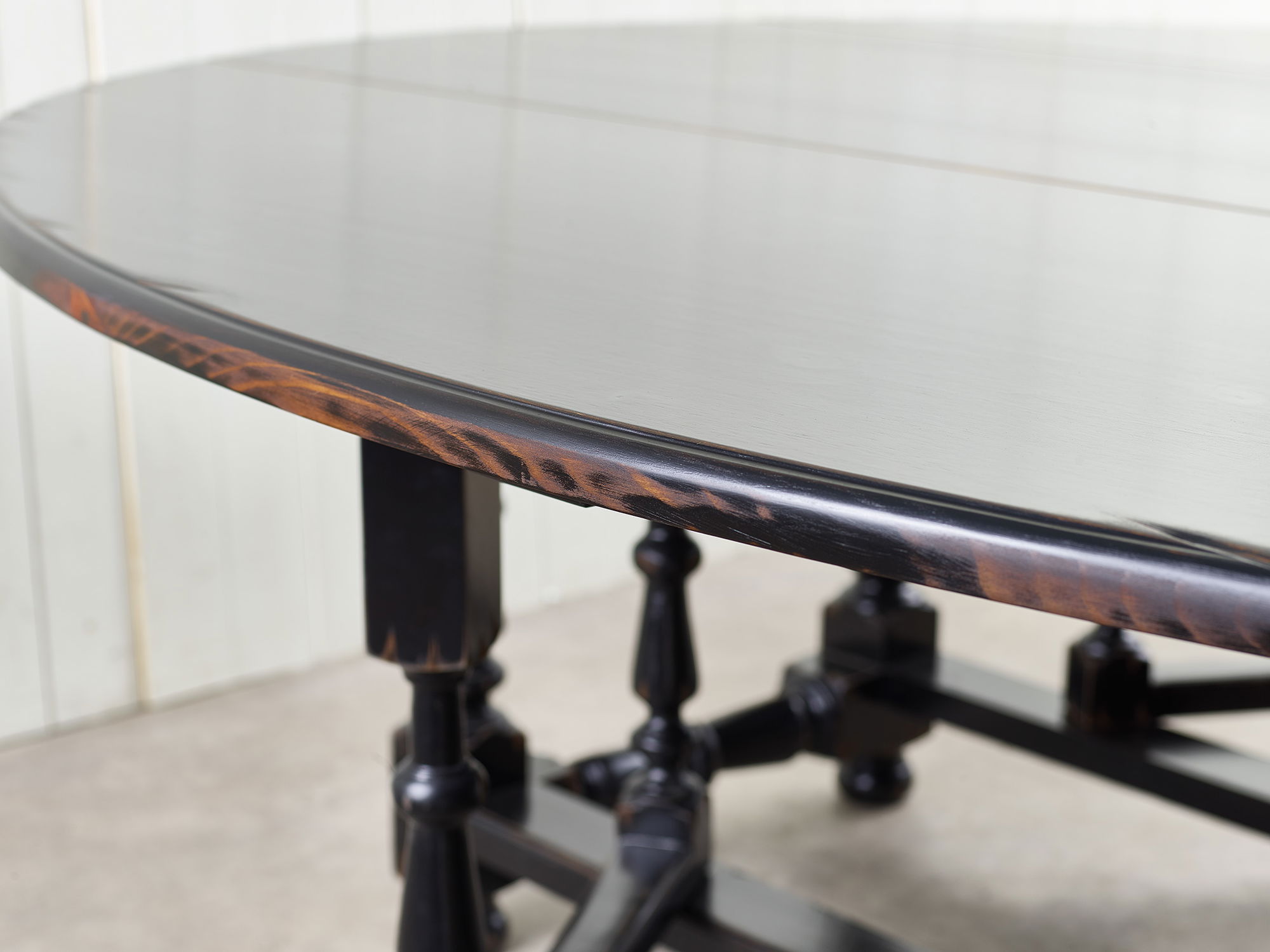 Balmoral matbord svart 200cm