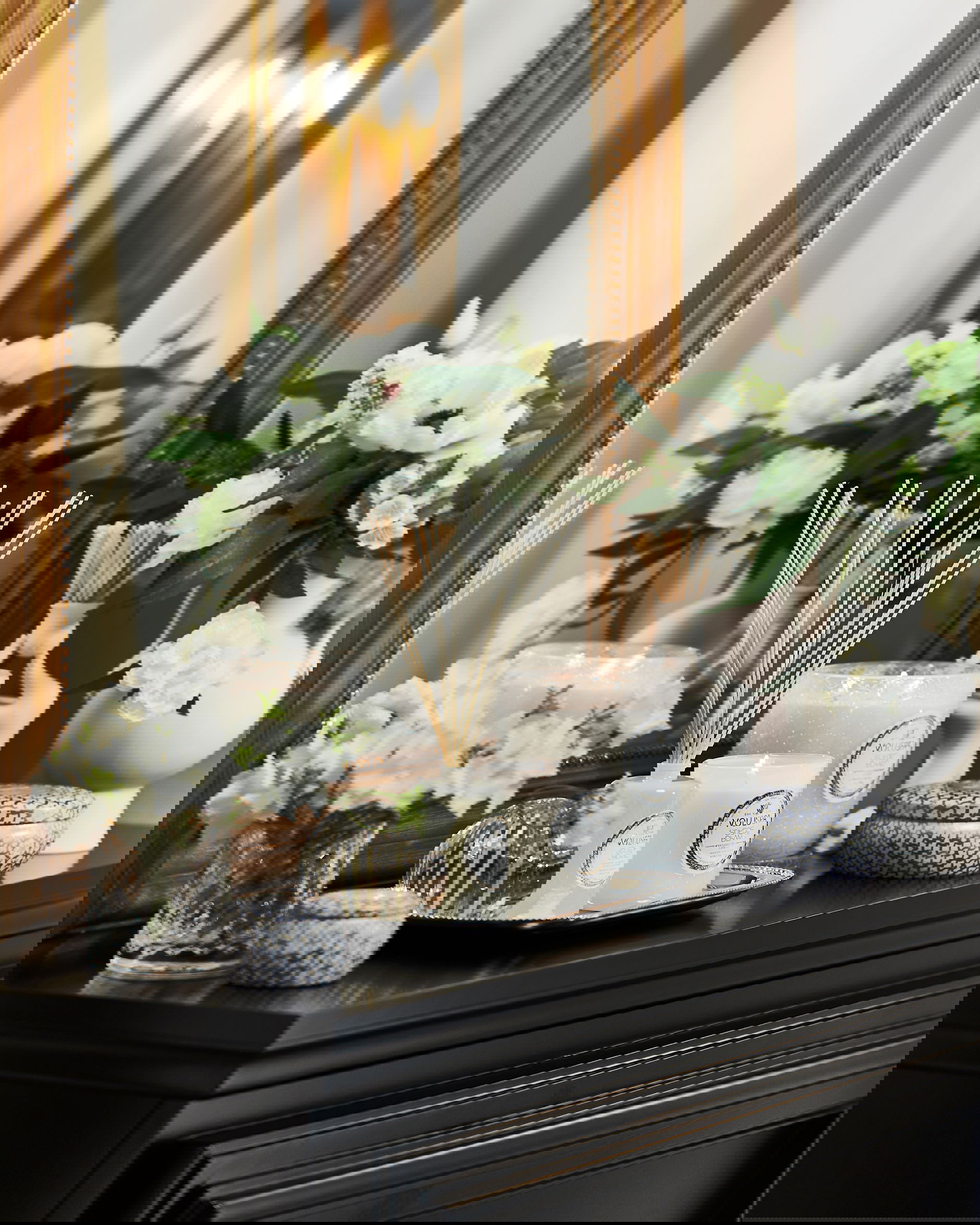 Suede Blanc Classic doftljus