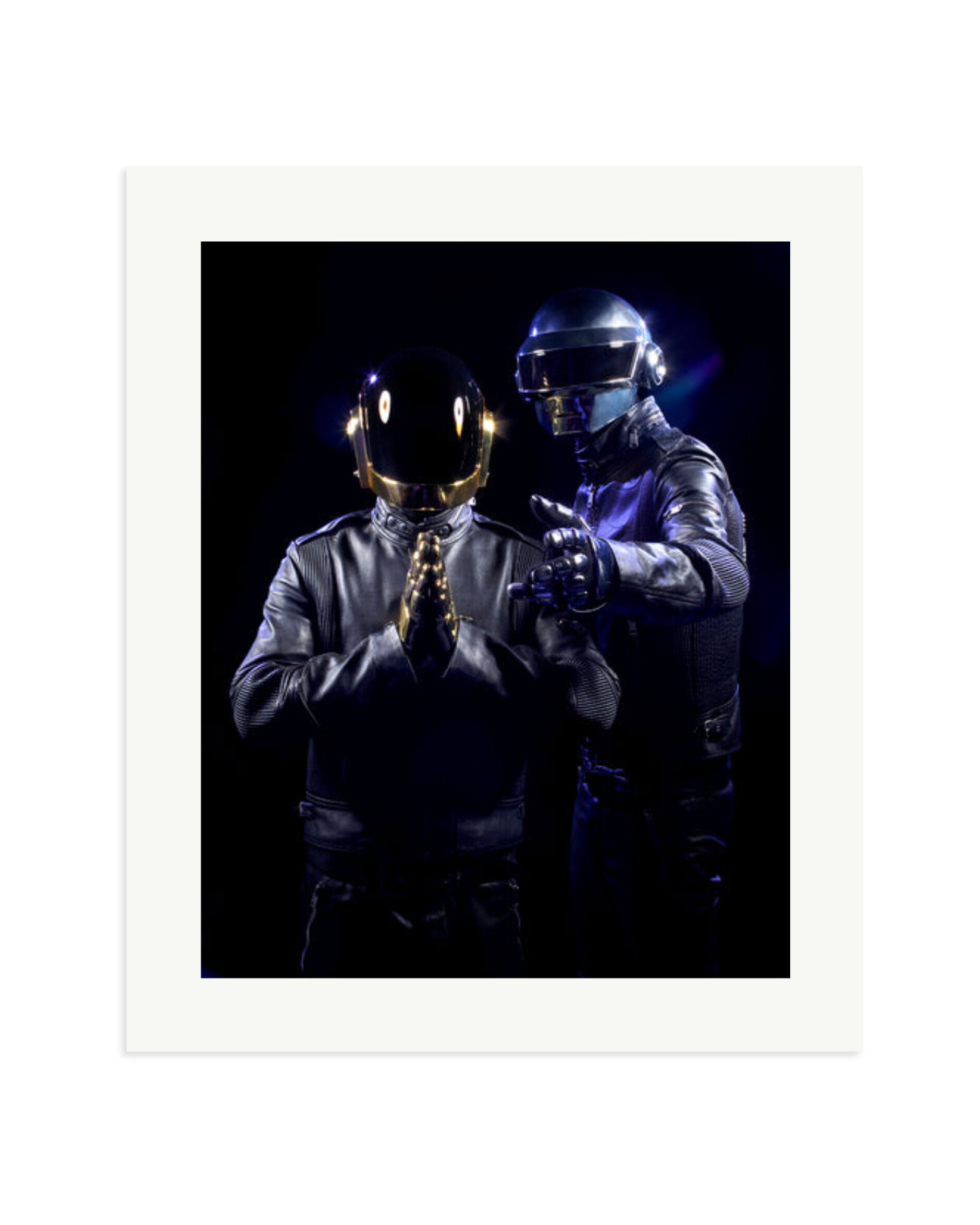 Daft Punk Robots black Print Only / Large
