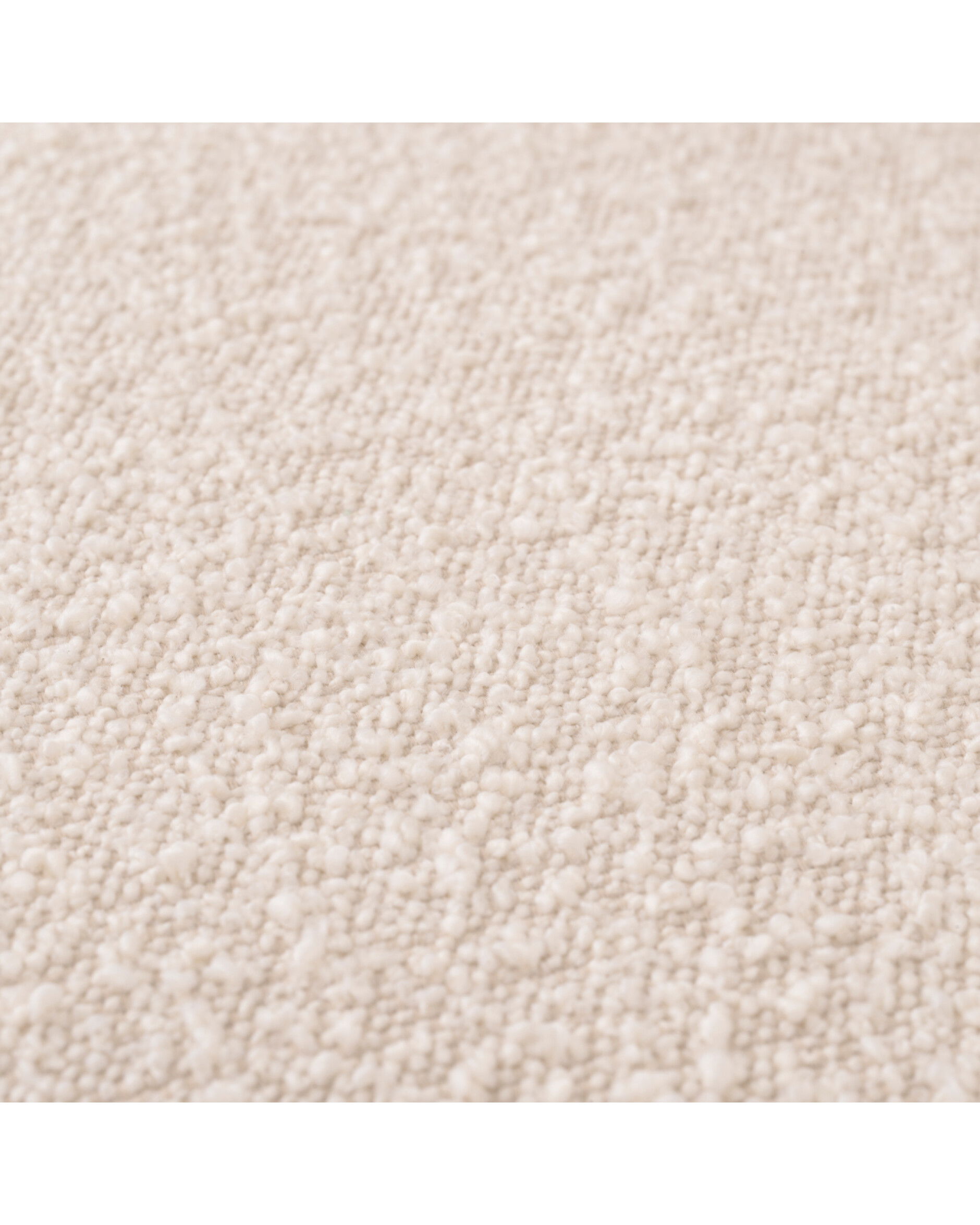 Newport Bench Bouclé Cream