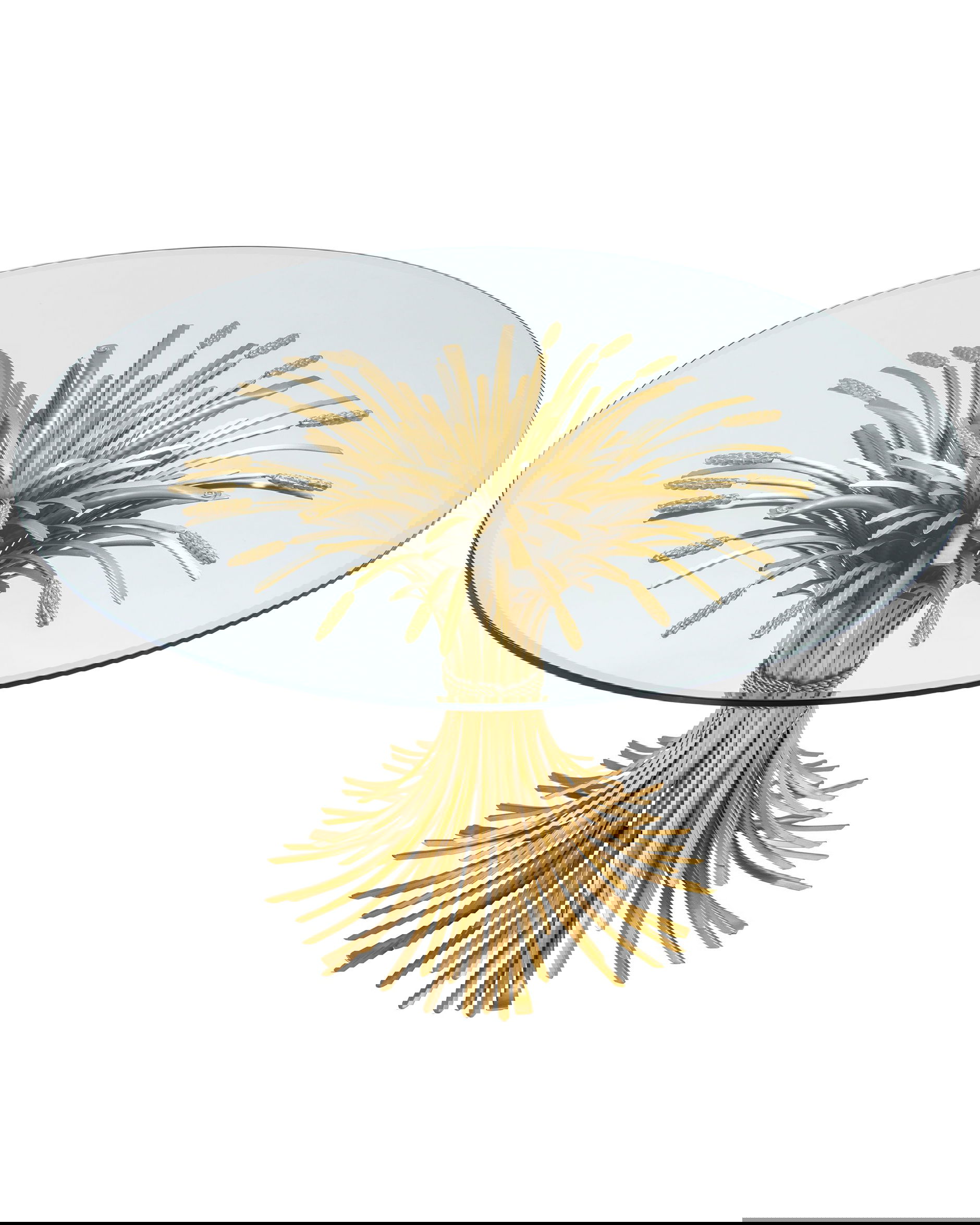 Bonheur matbord guld