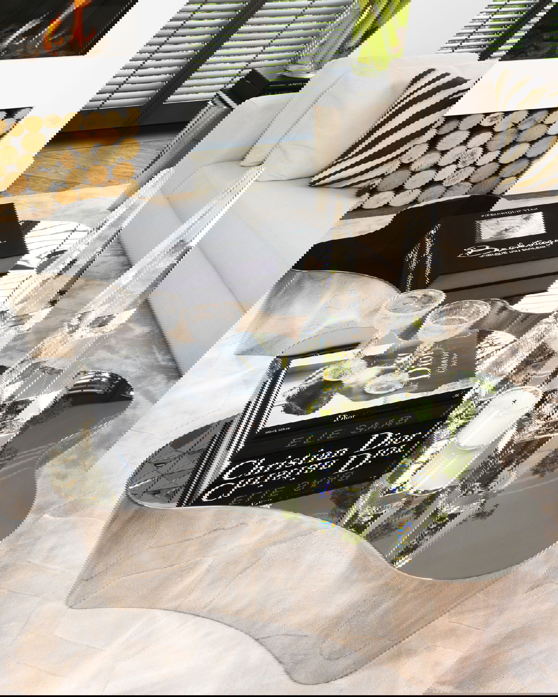 Sceptre soffbord silver