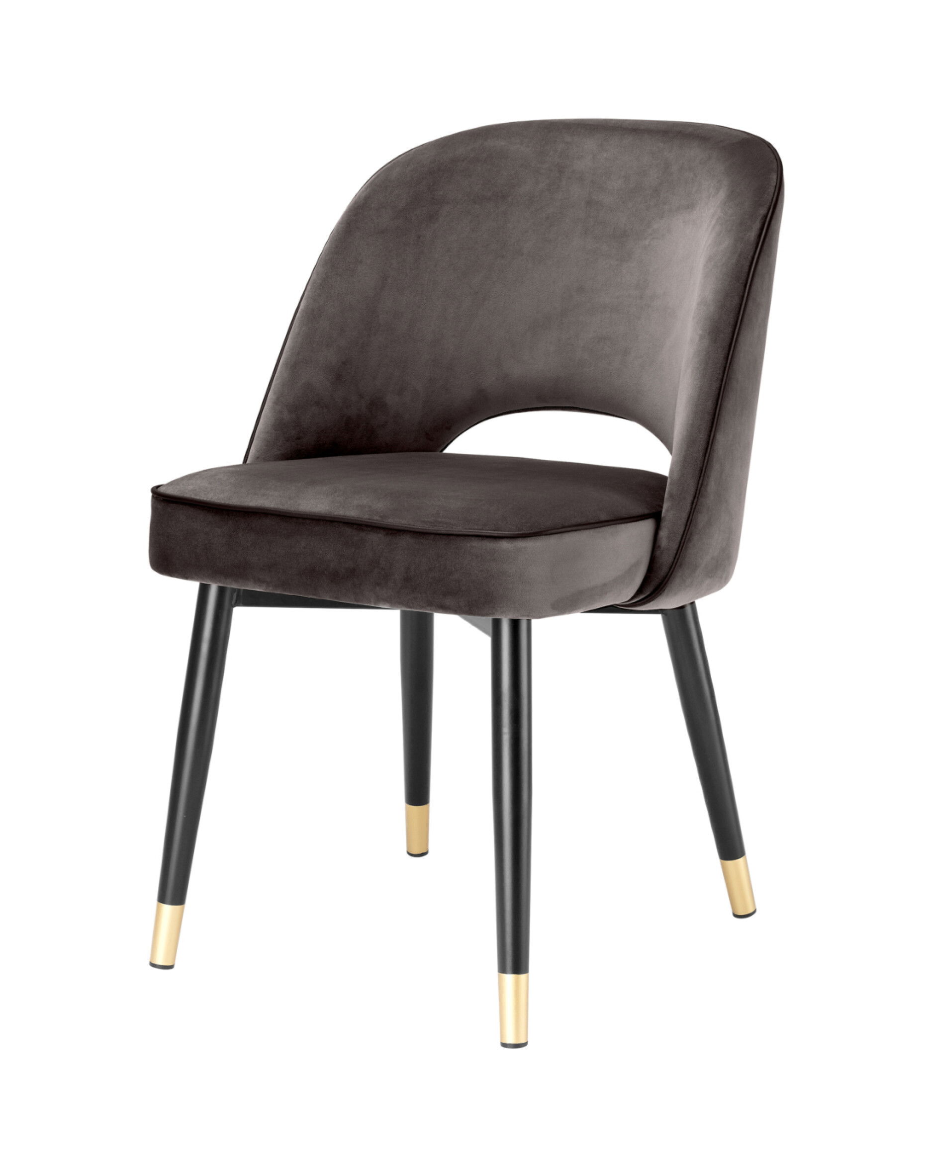 Cliff matstolar savona grey velvet 2-set