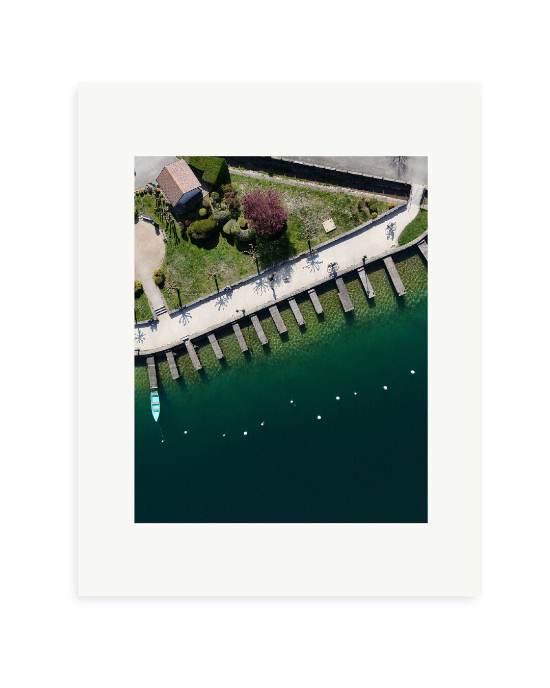 Jetties Talloires Print Only / Small