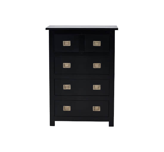 Modern Black - Backbay Chest of Drawers Modern Black