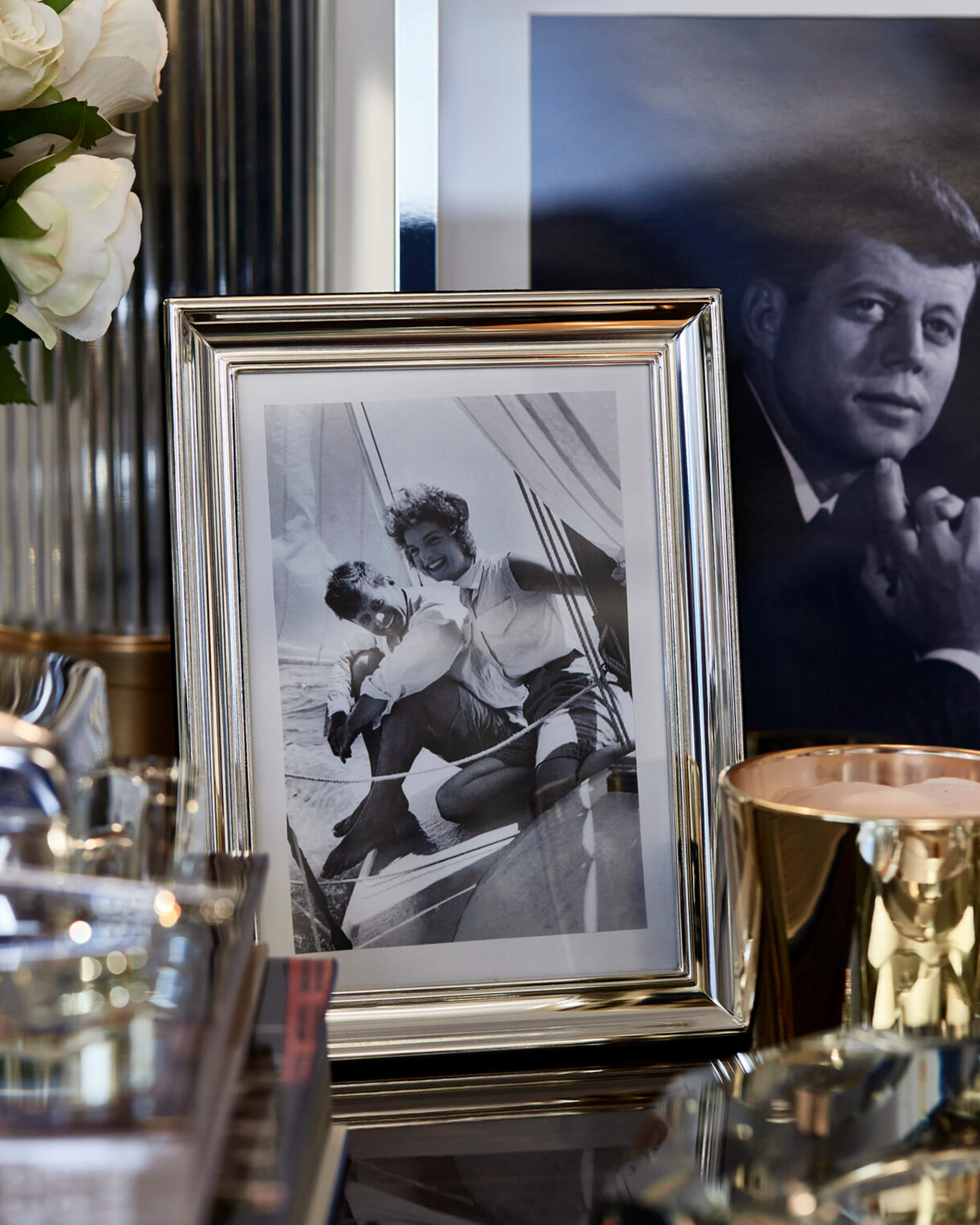 Cary-valokuvakehys, hopea