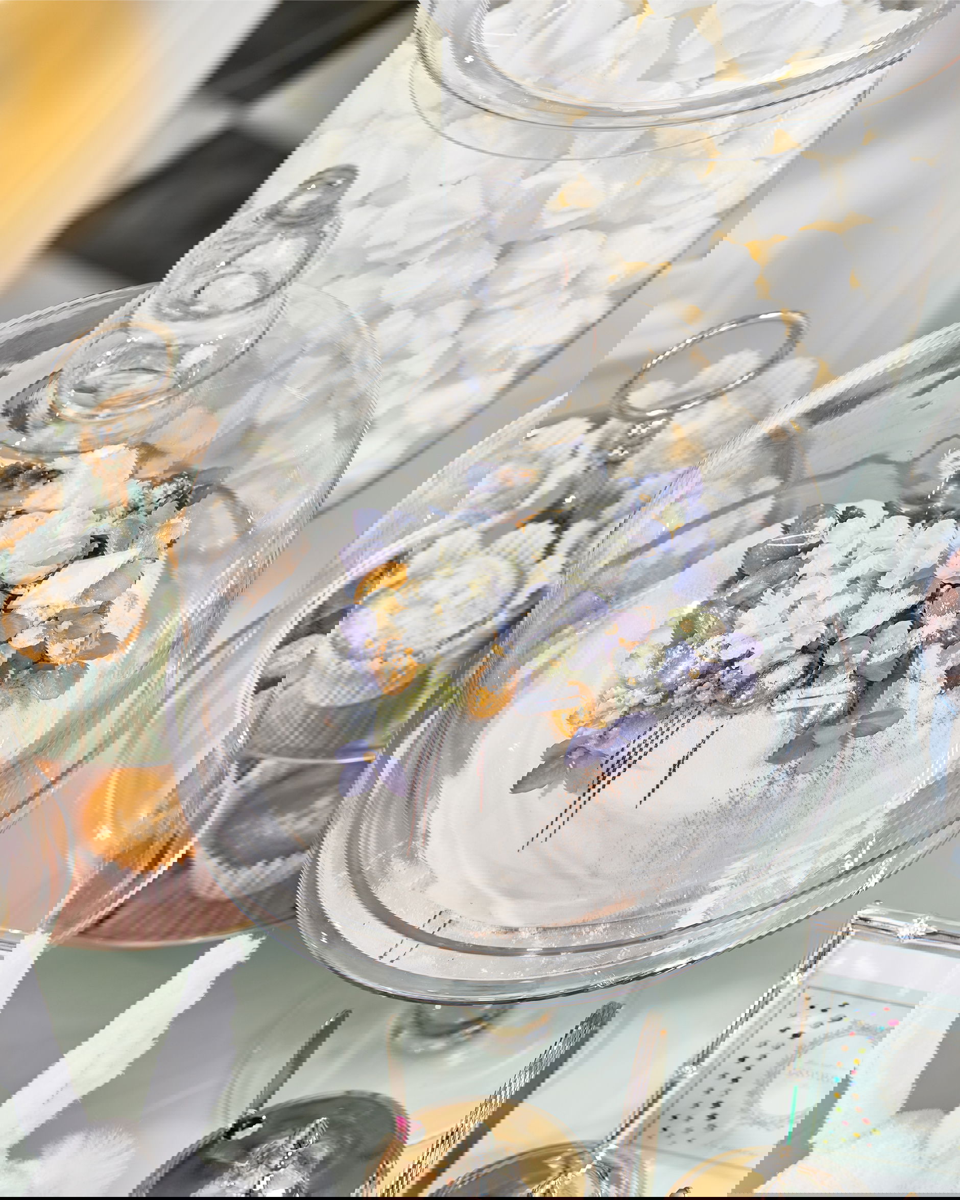 Eclair kakfat på fot