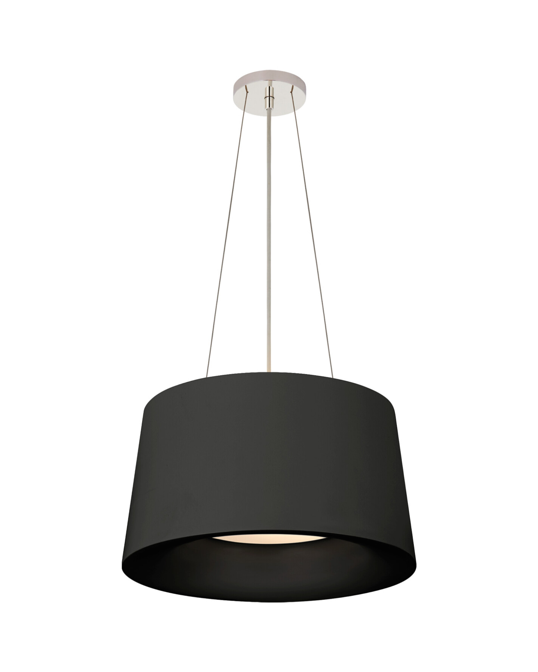 Halo taklampa svart S