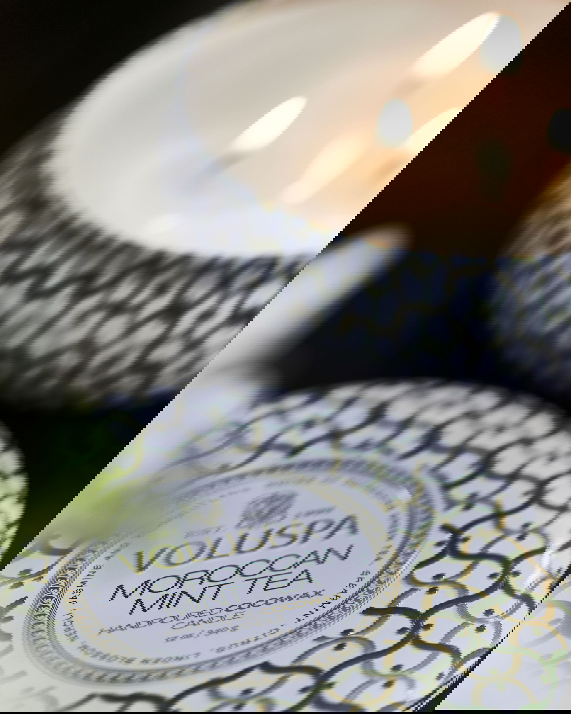 Moroccan Mint Tea doftljus 3-wick