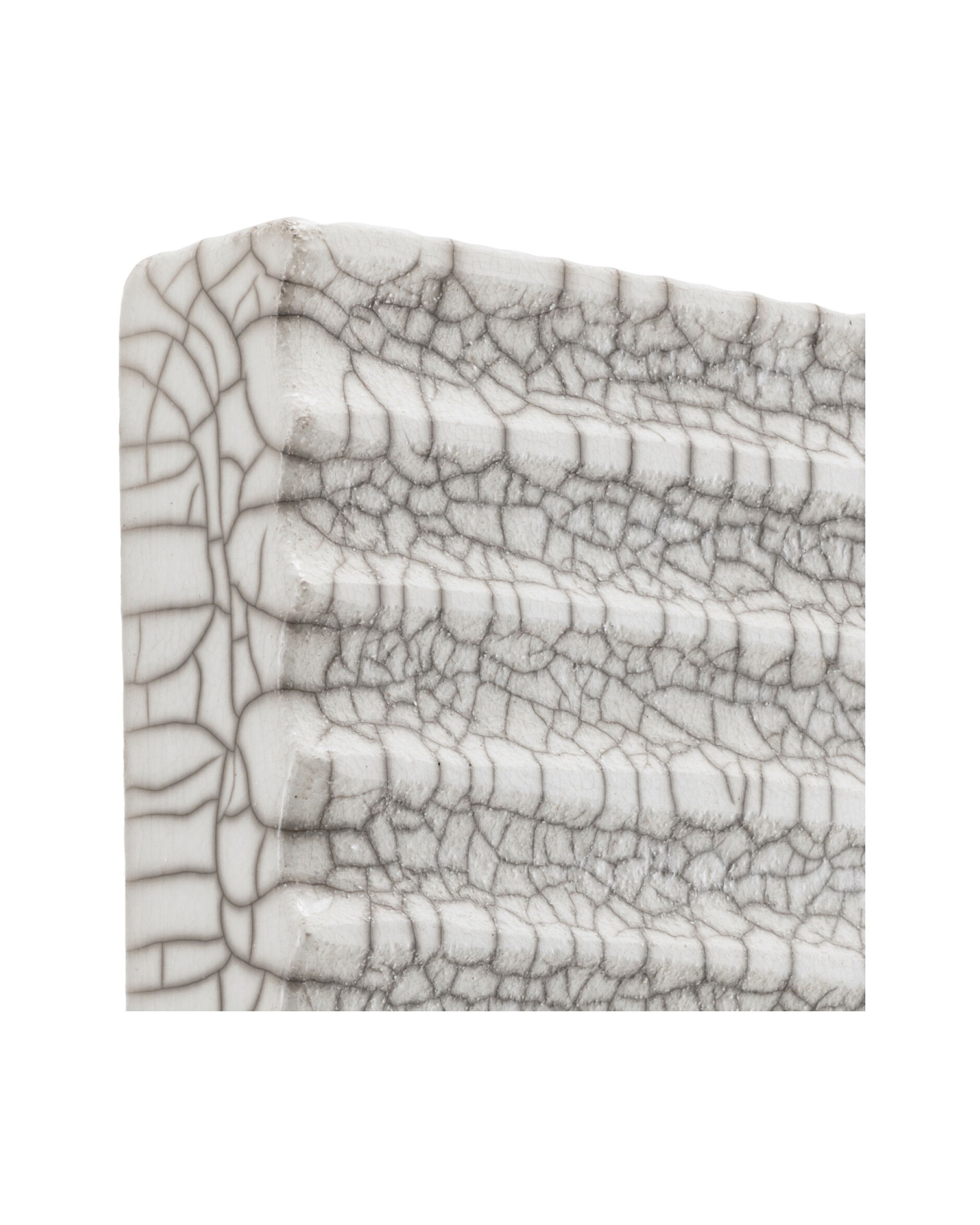 Division straight väggdekoration vit