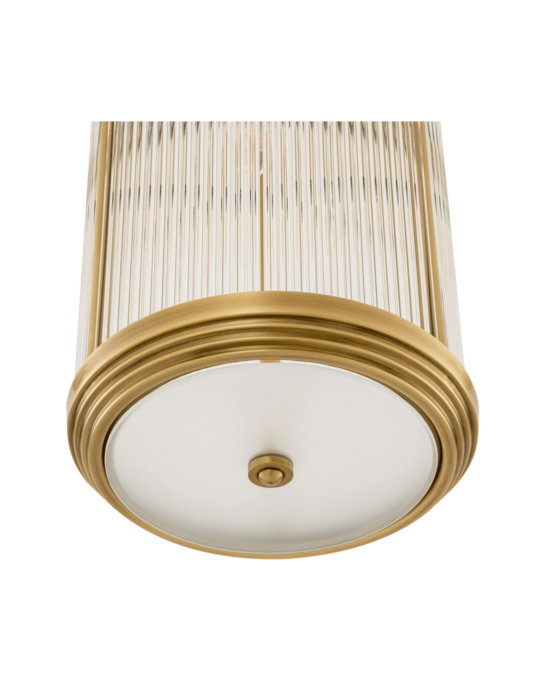 Rousseau Pendant Antique Brass