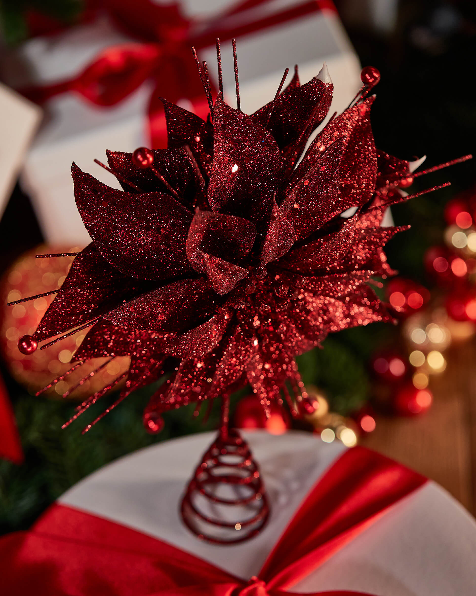 Layla-latvatähti, punainen