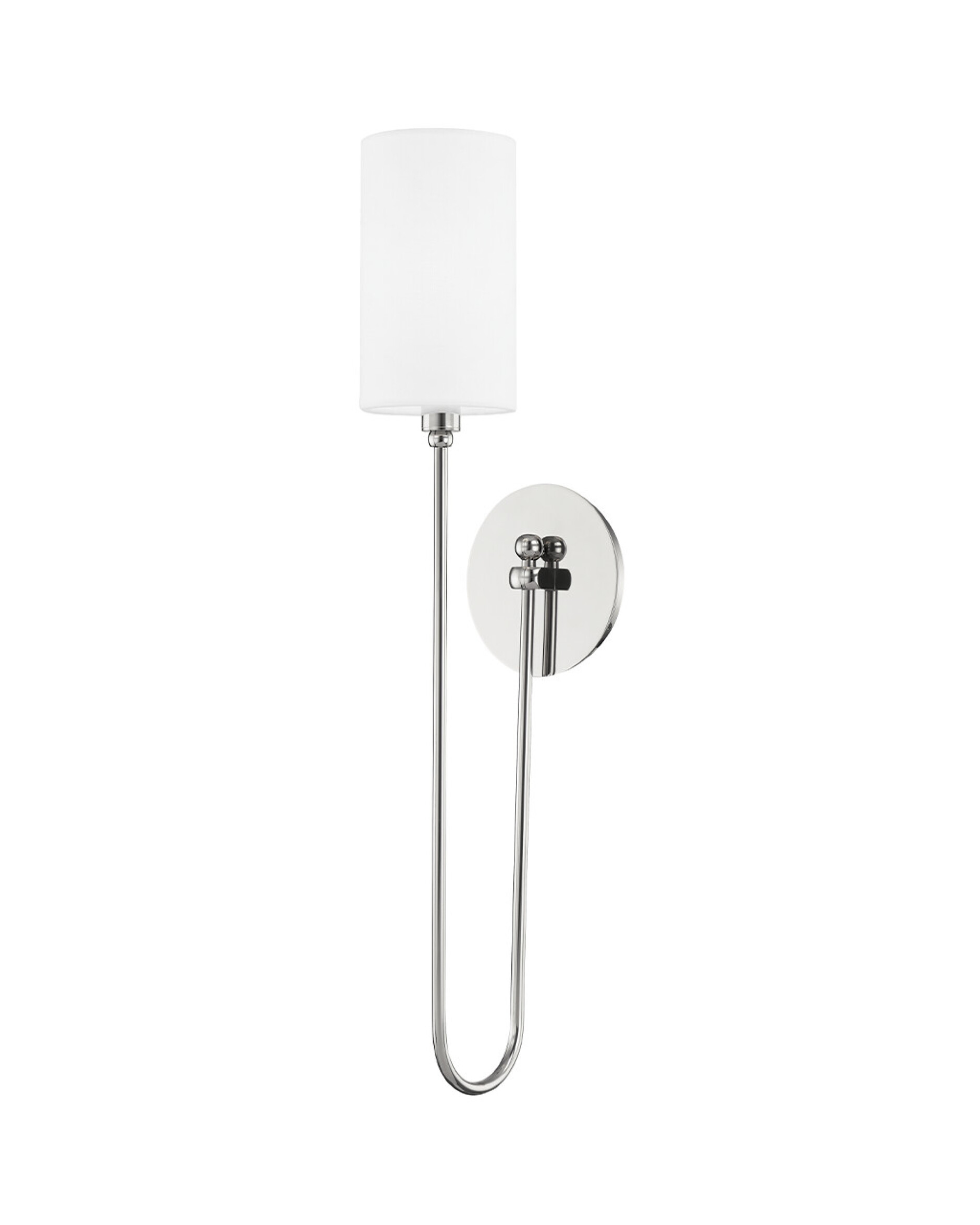 Harlem vegglampe nikkel