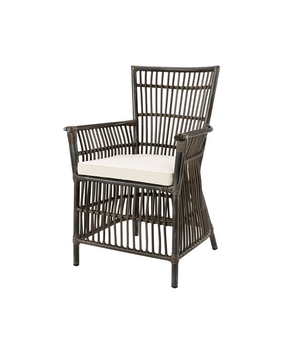 modest karmstol grå