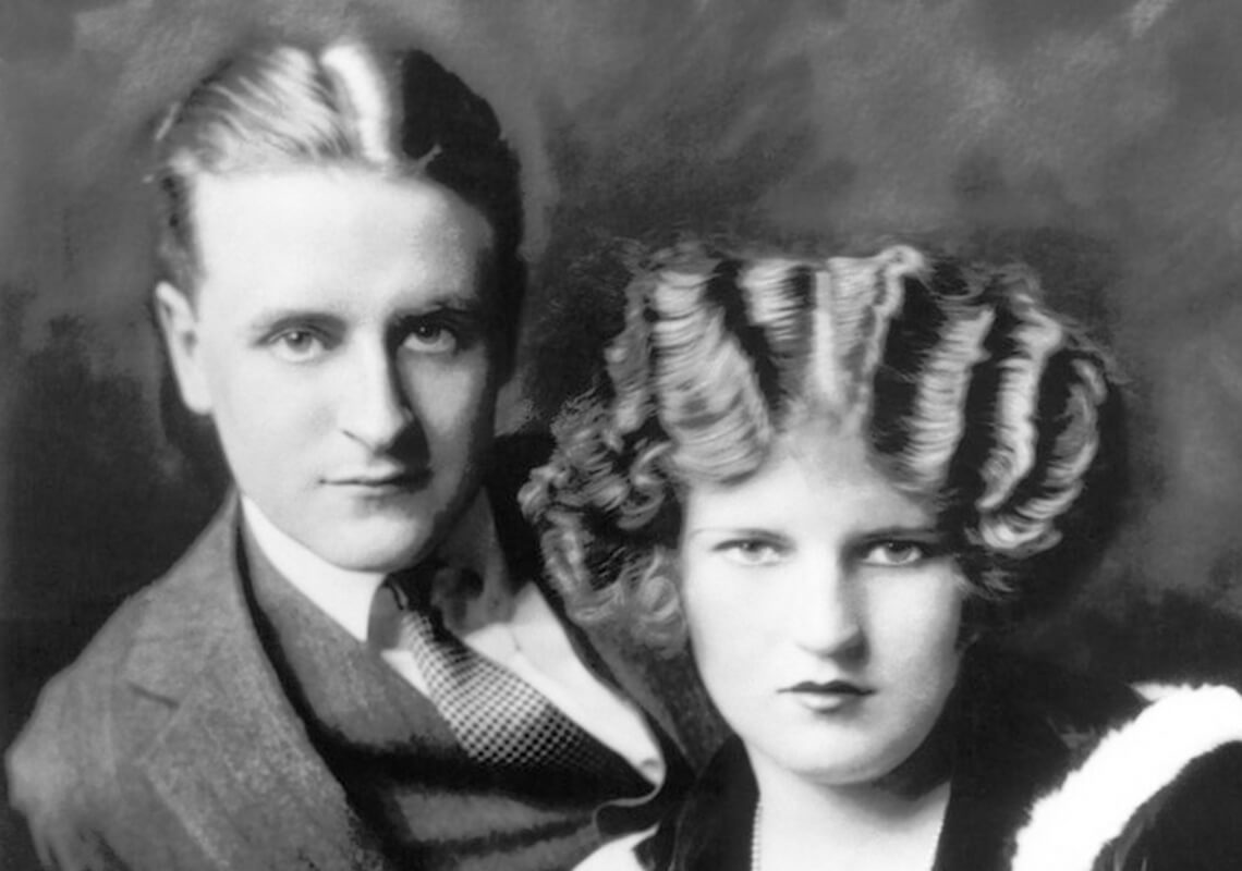 Zelda och F. Scott Fitzgeralds mikrobröllop och livliga smekmånad