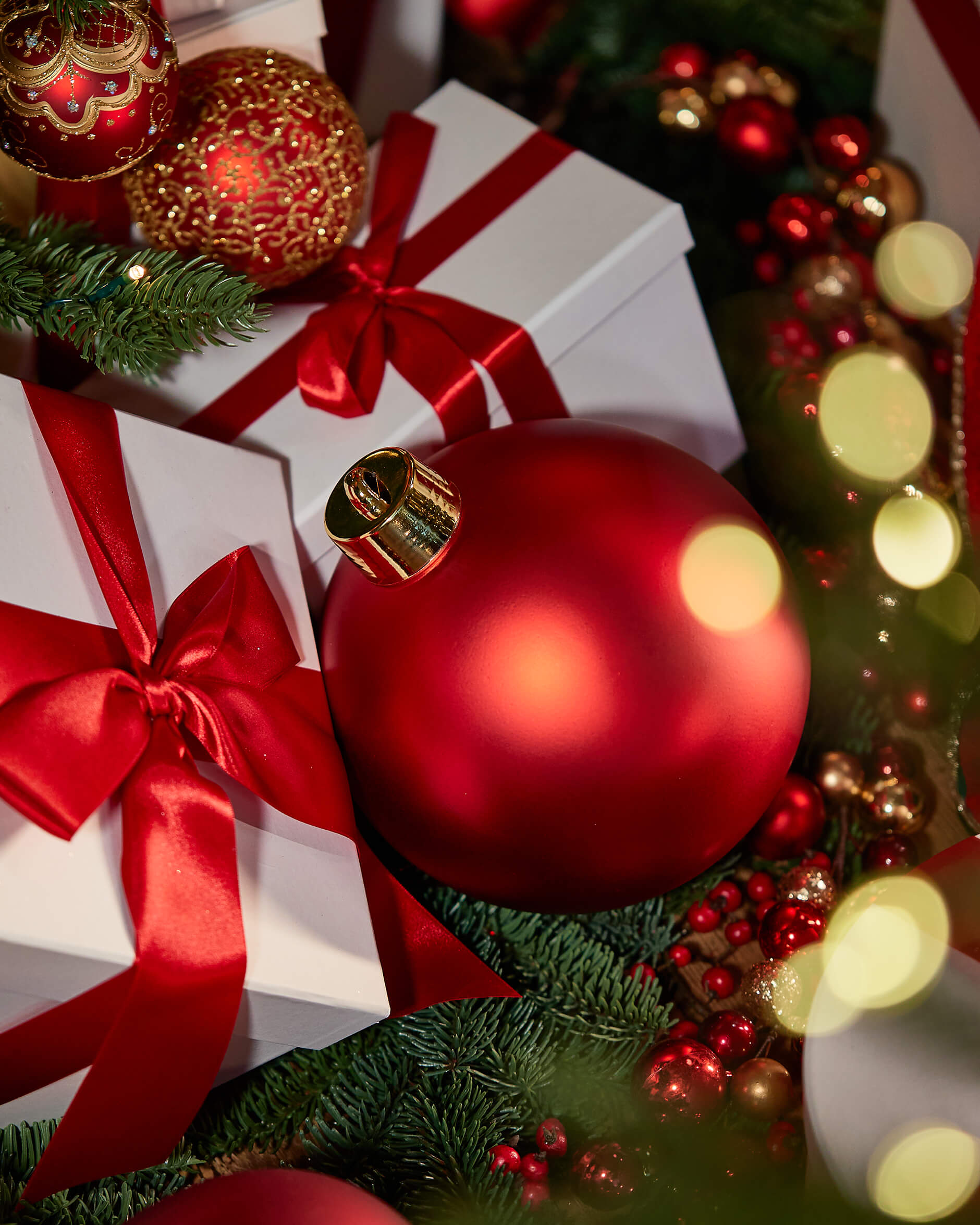 Lucy julkula röd matt 20cm