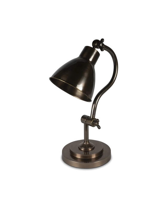 classic skrivbordslampa mässing