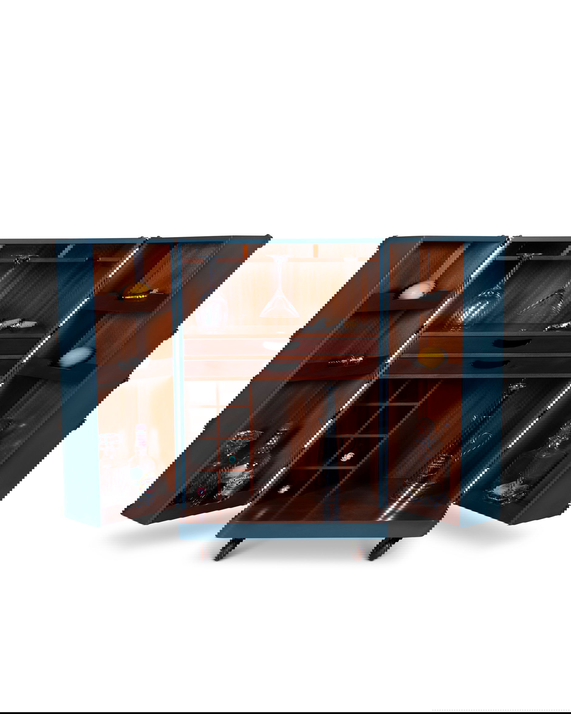 Polo Club barskåp petrol