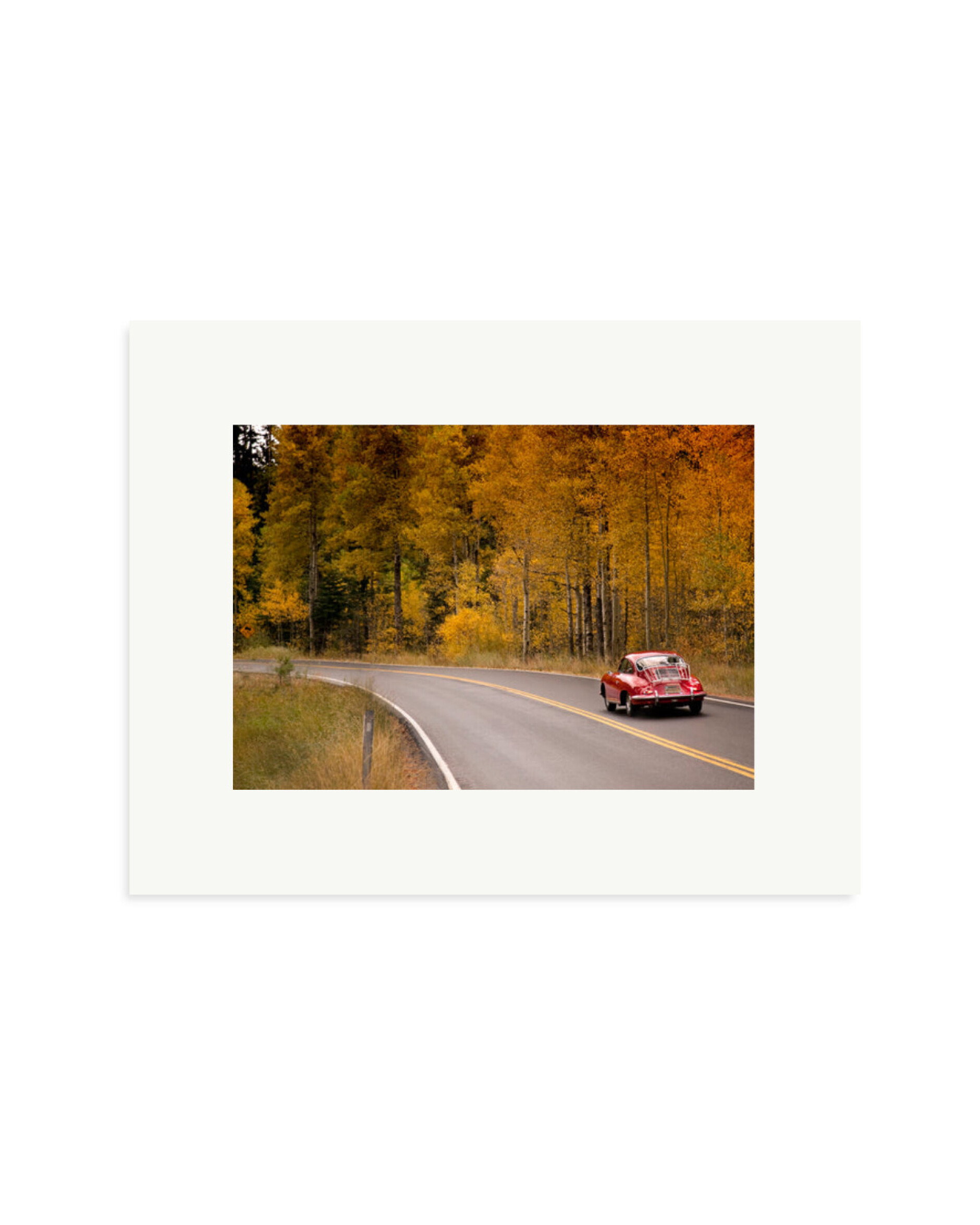356 Porsche Print Only / Small
