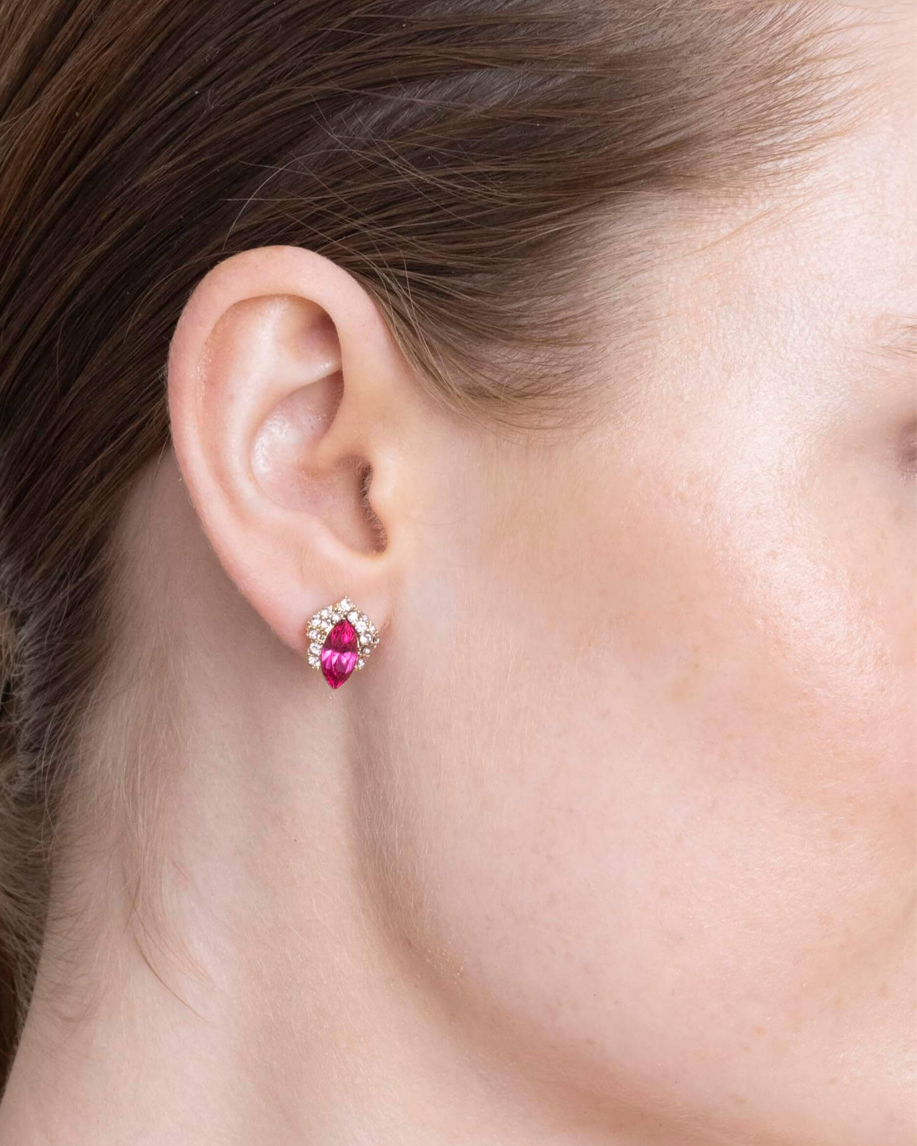 Petite Camille Earrings Rose