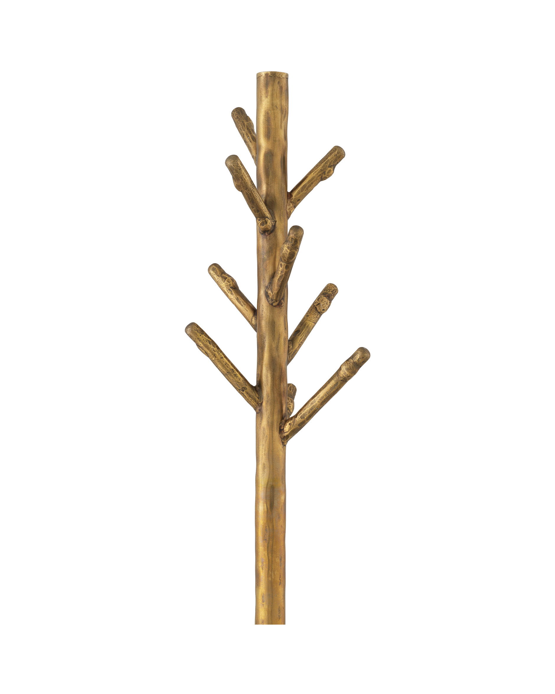 Stern Coatrack Vintage Brass