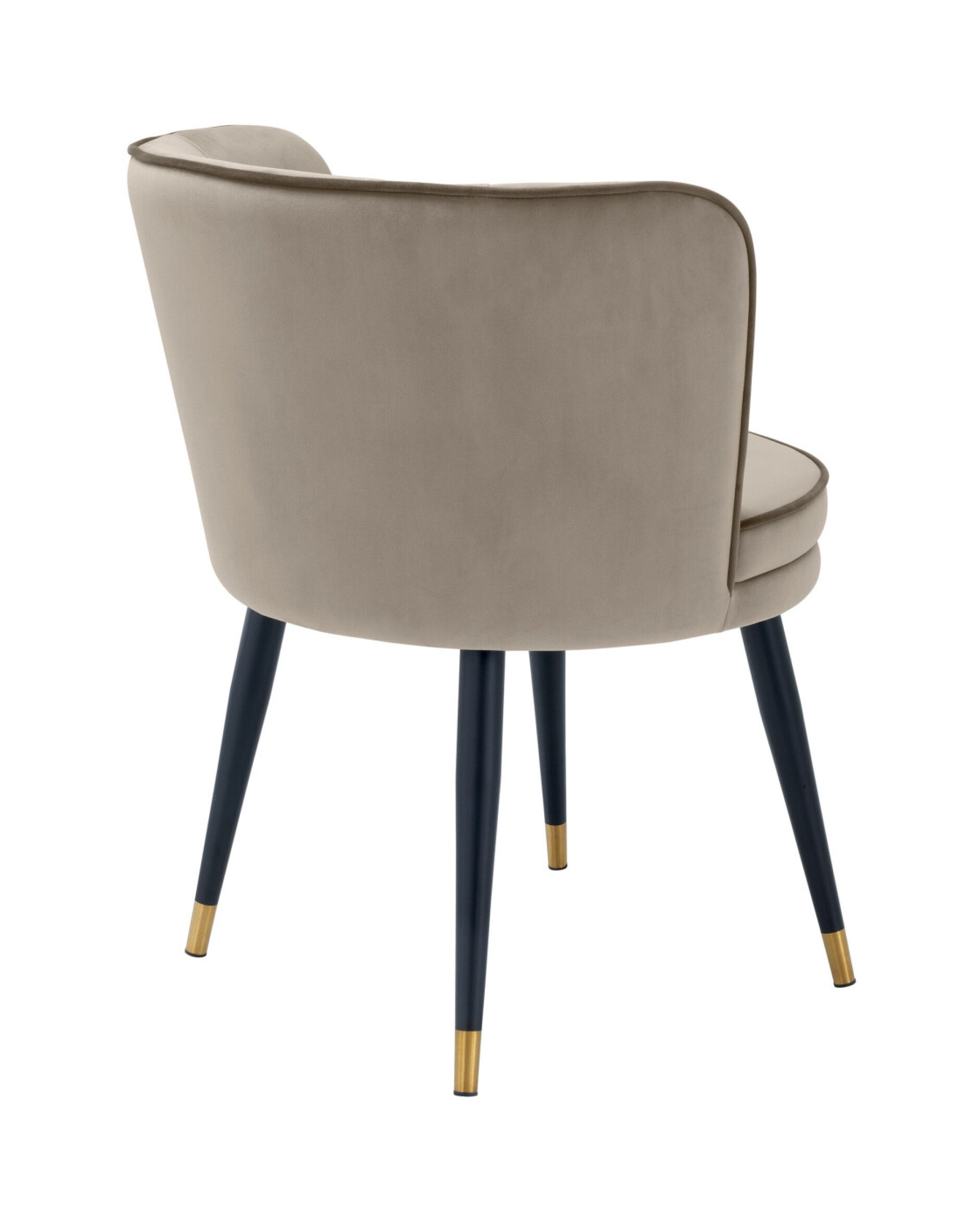 Grenada matstol sammet savona greige