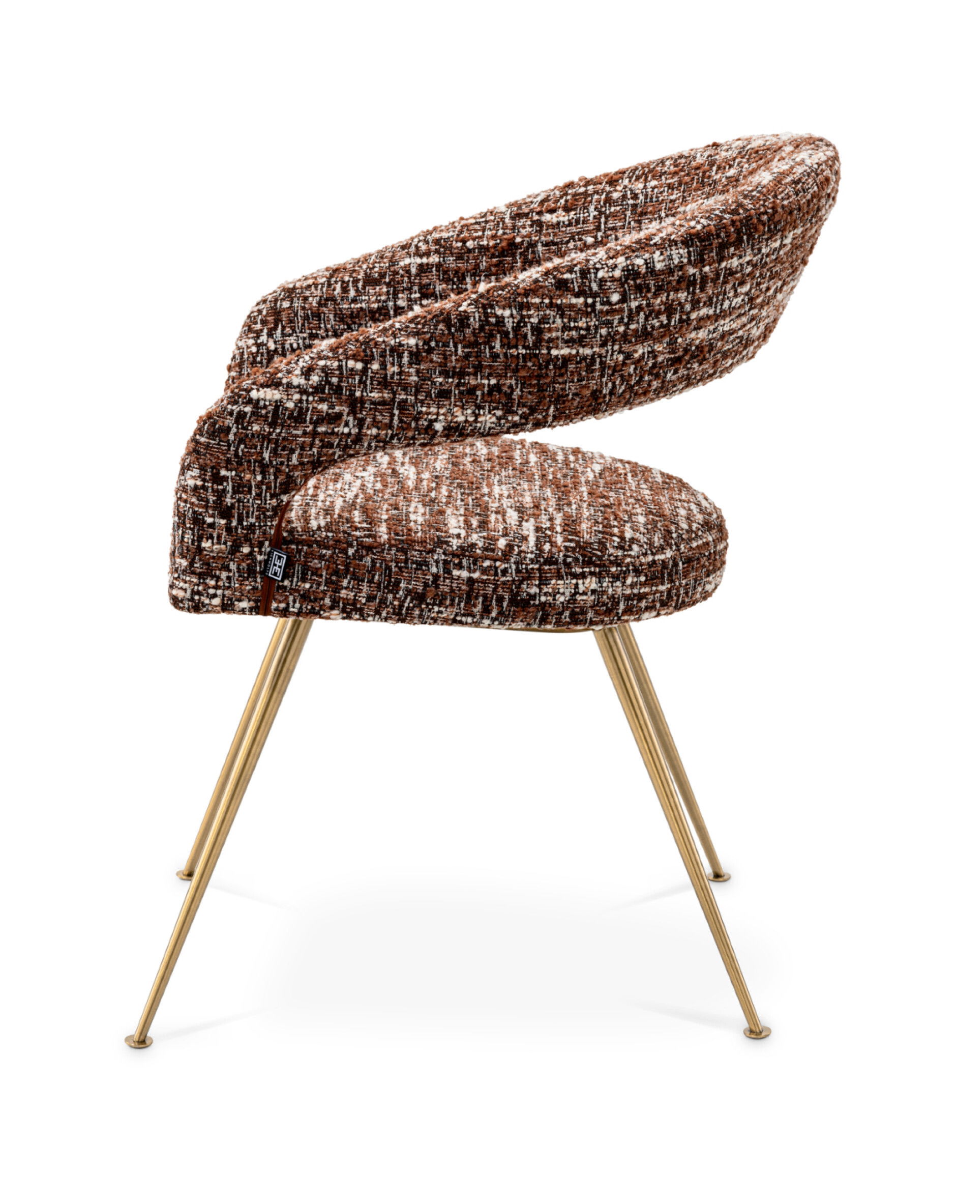 Bravo matstol bouclé sonata red