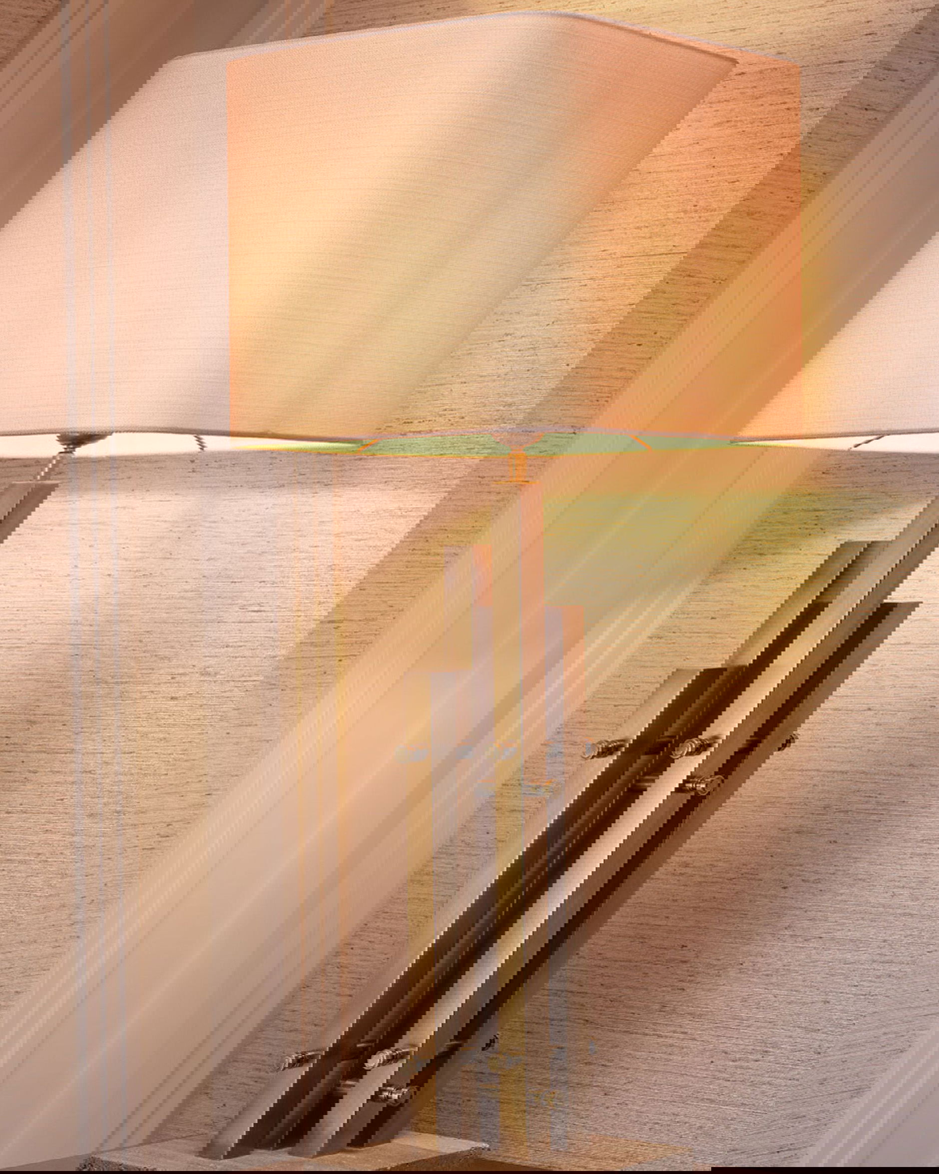 Destino tafellamp antiek messing