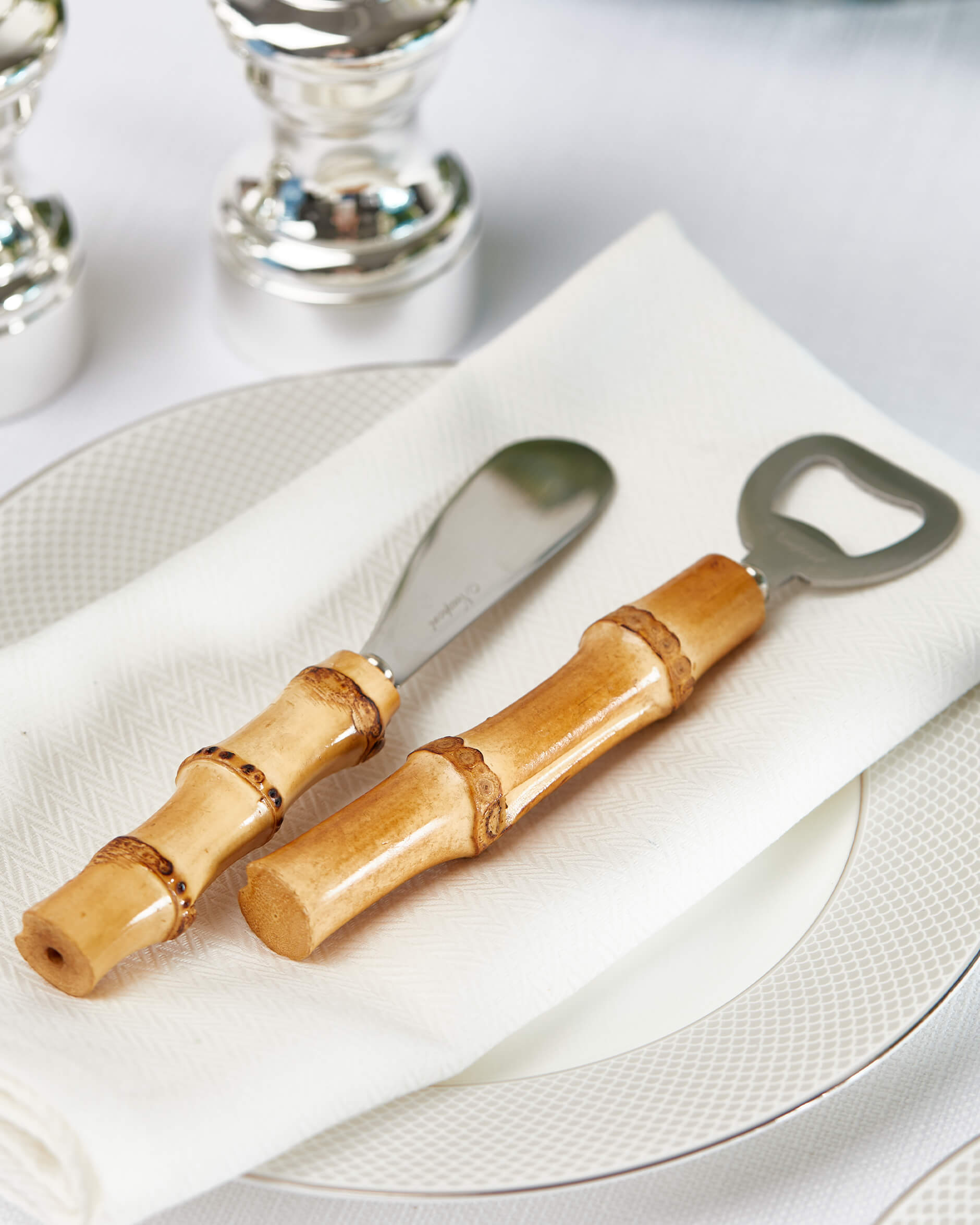 Bamboo flasköppnare