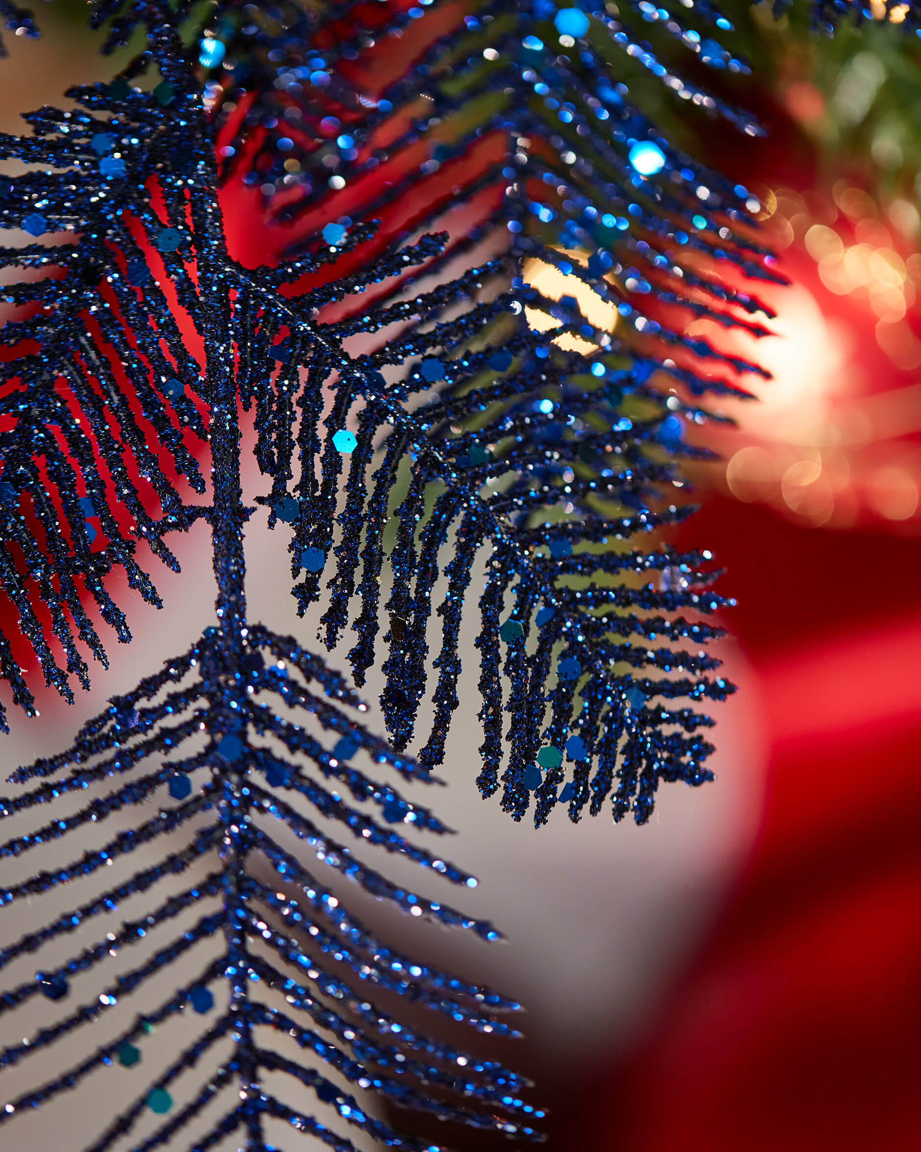 Avery-joulukoristeoksa, sininen