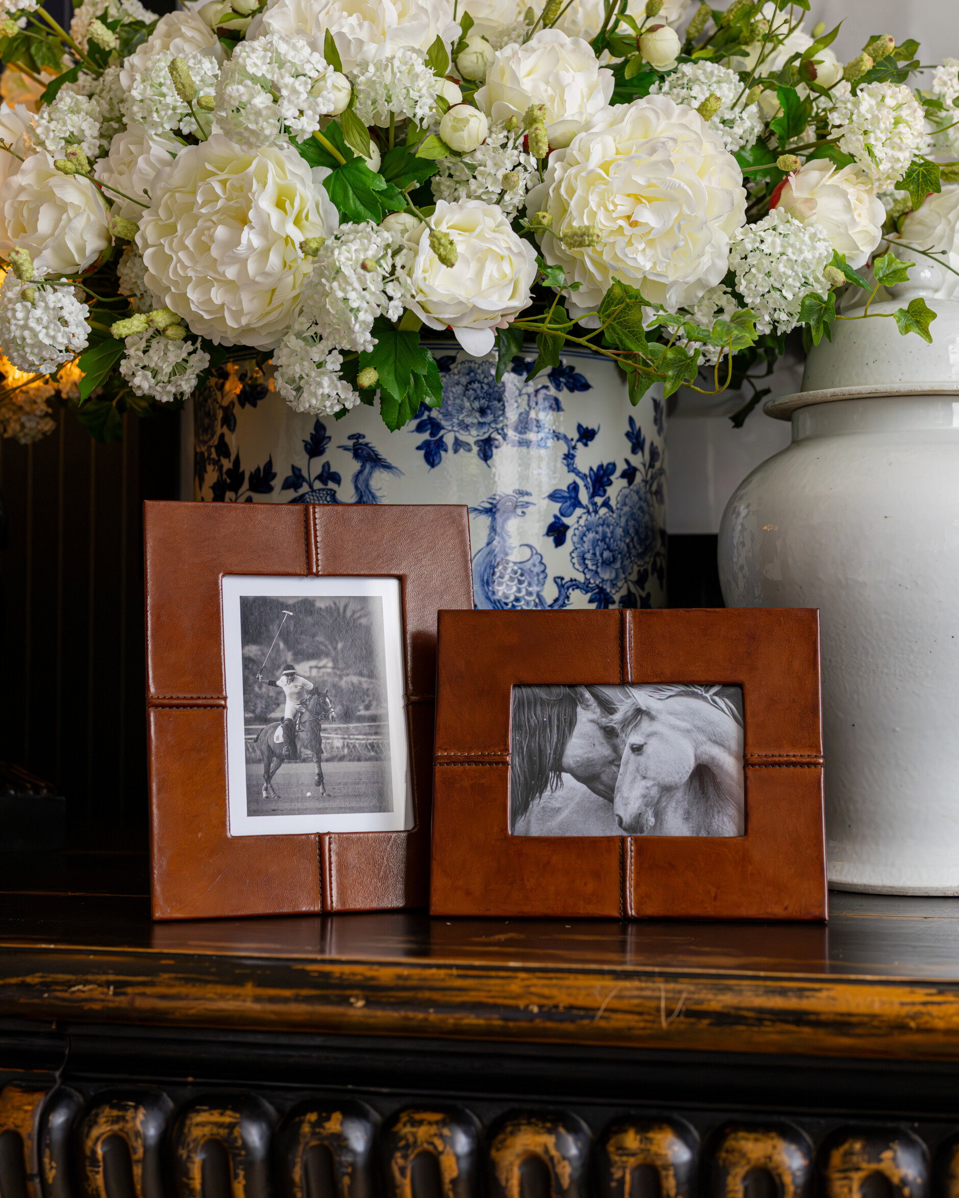 Kensington Picture Frame Leather