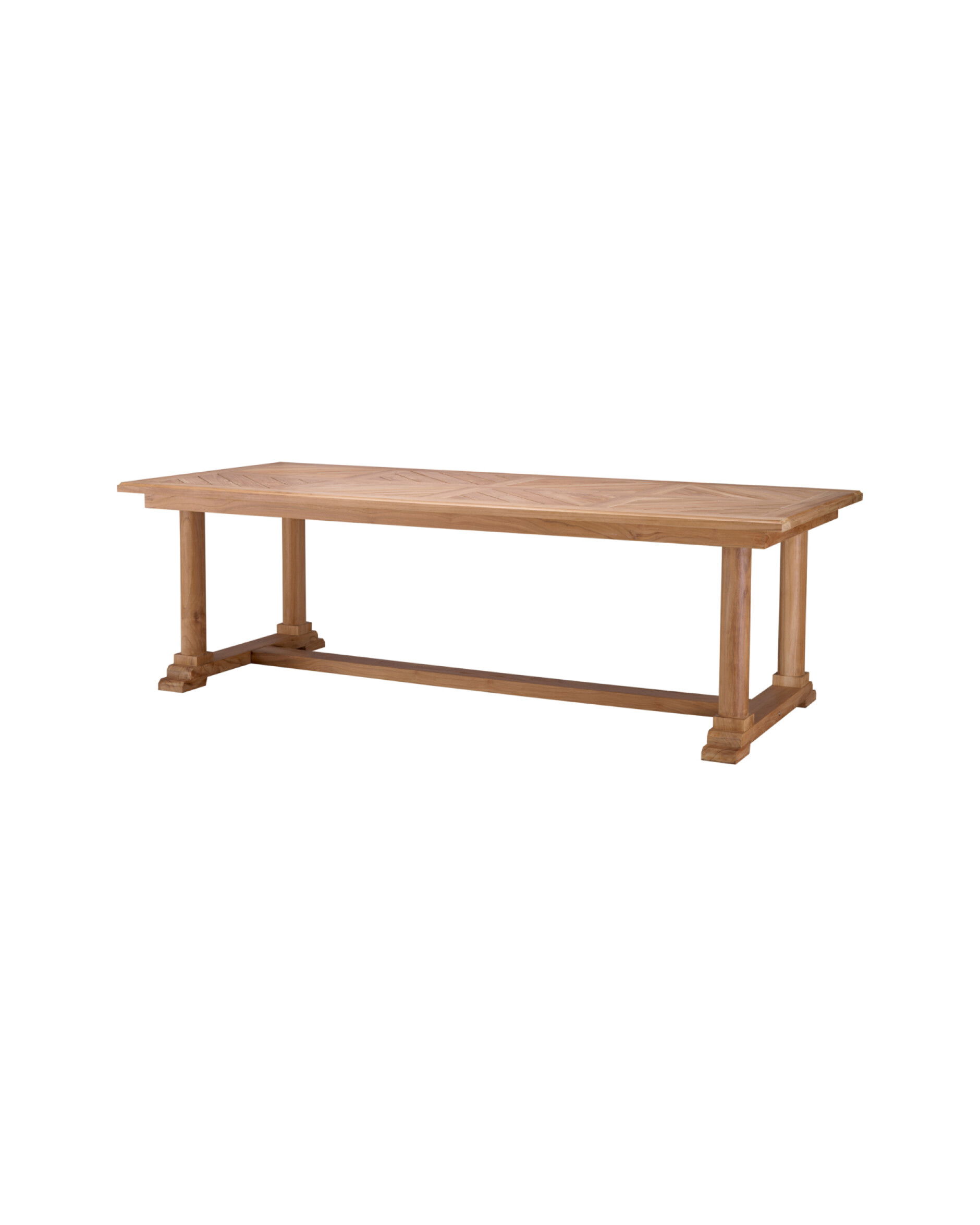 Bell Rive matbord natural teak