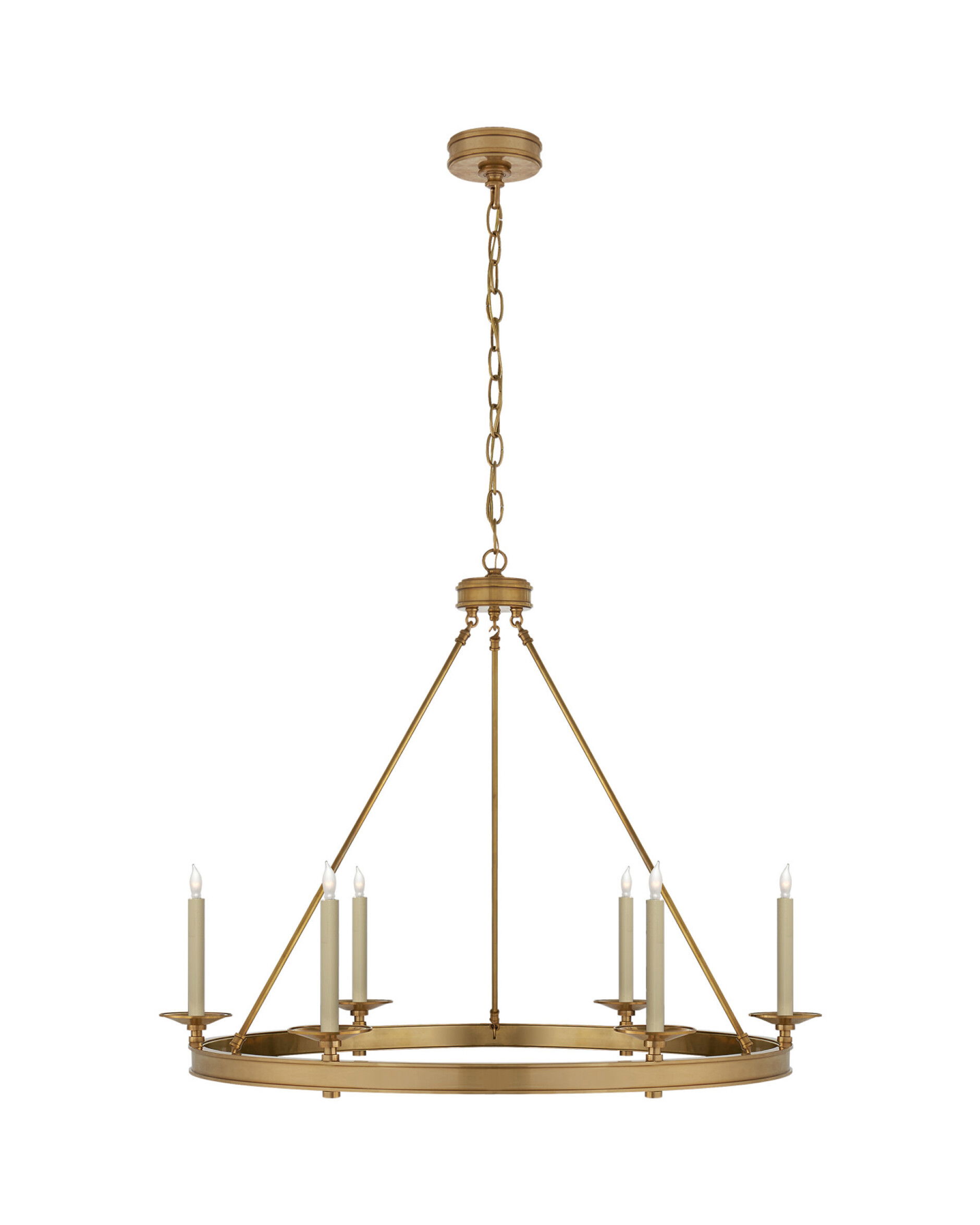 Launceton Ring takkrona mässing L