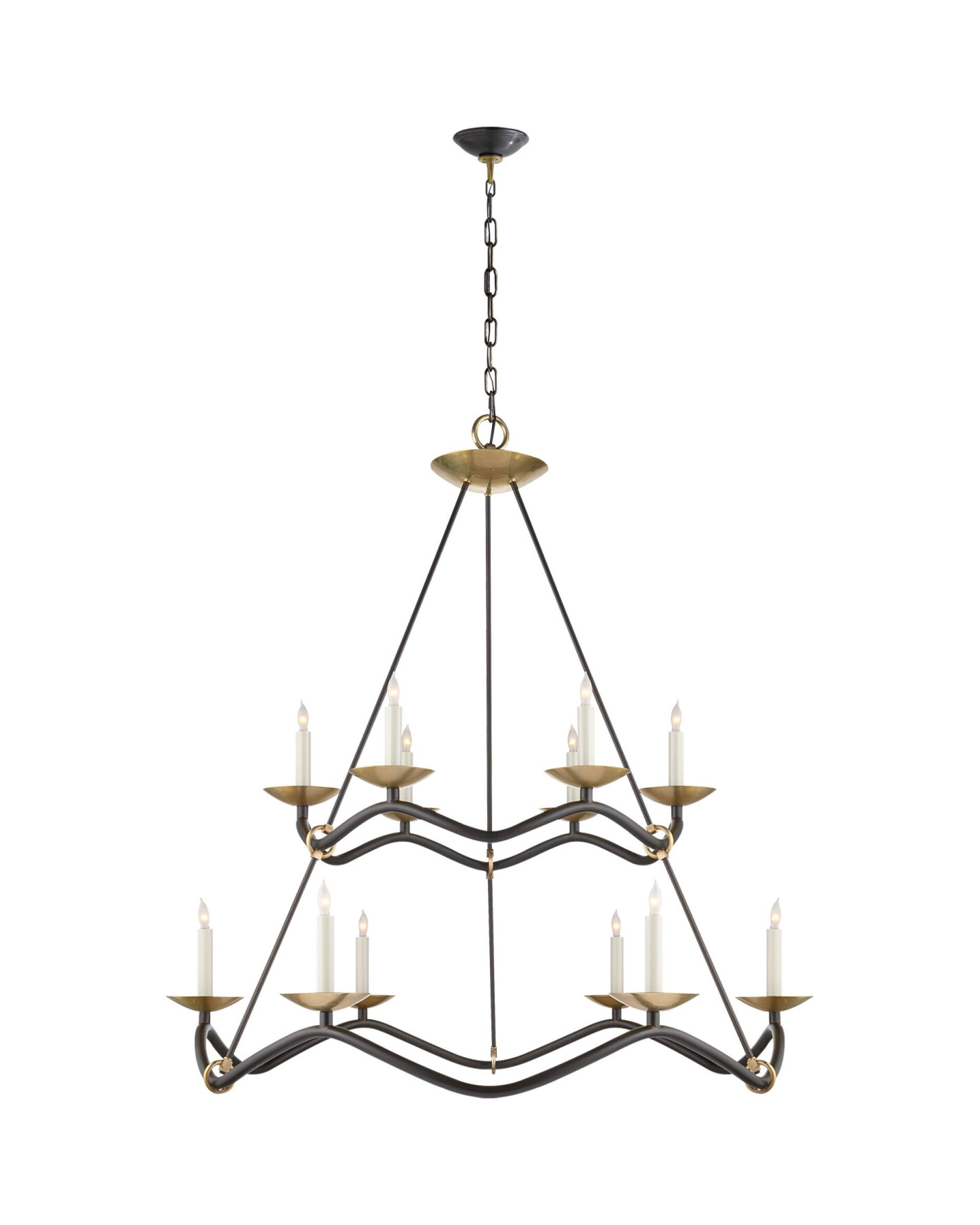 Choros takkrona dubbel svart