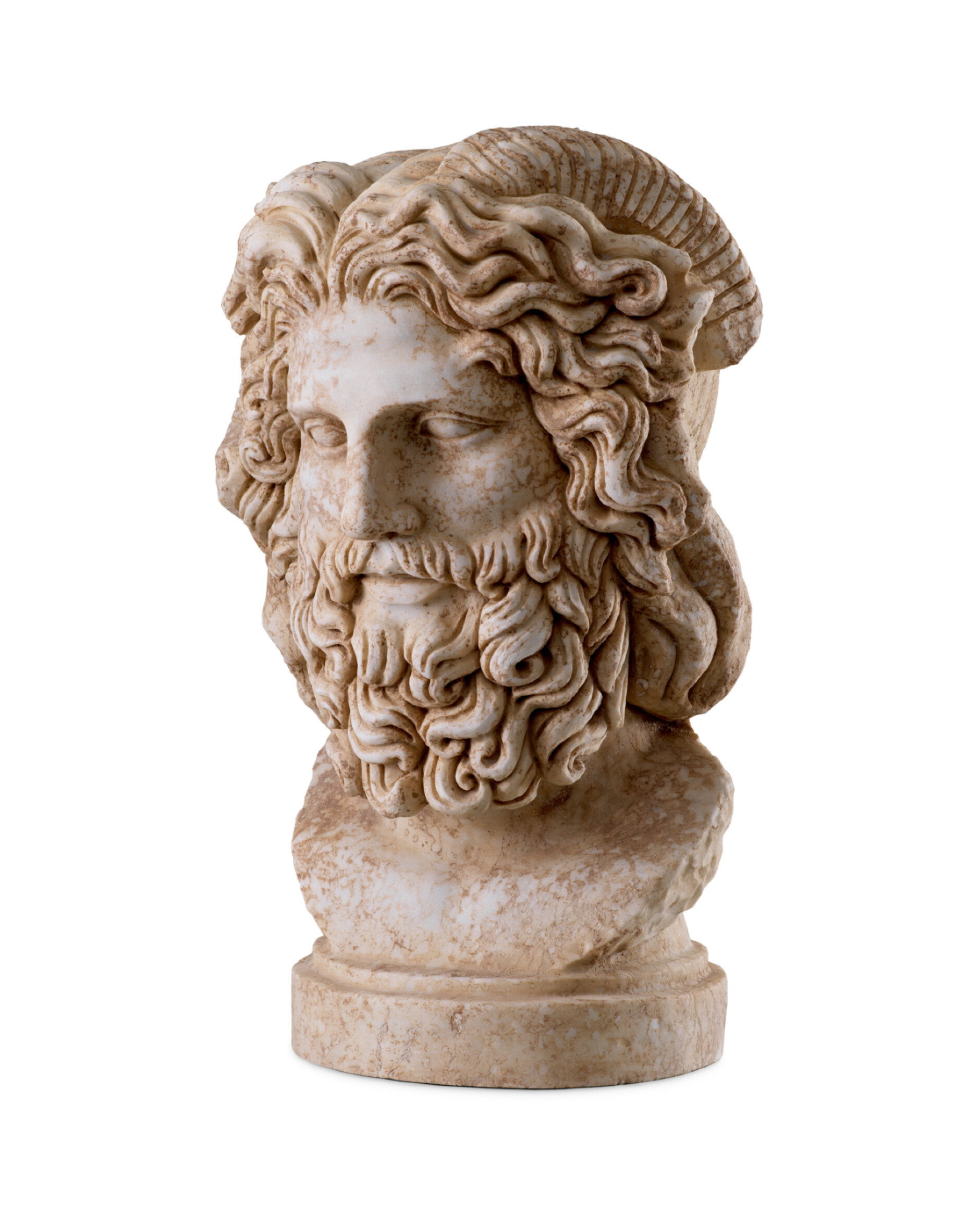Zeus statue marble