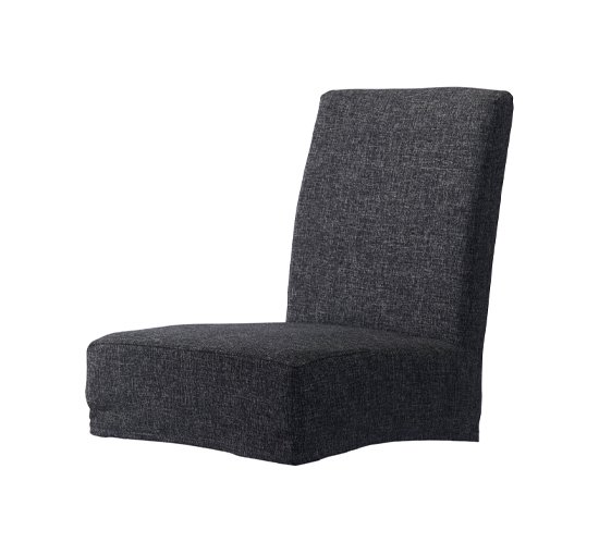 Black - Boston chair cover suave black