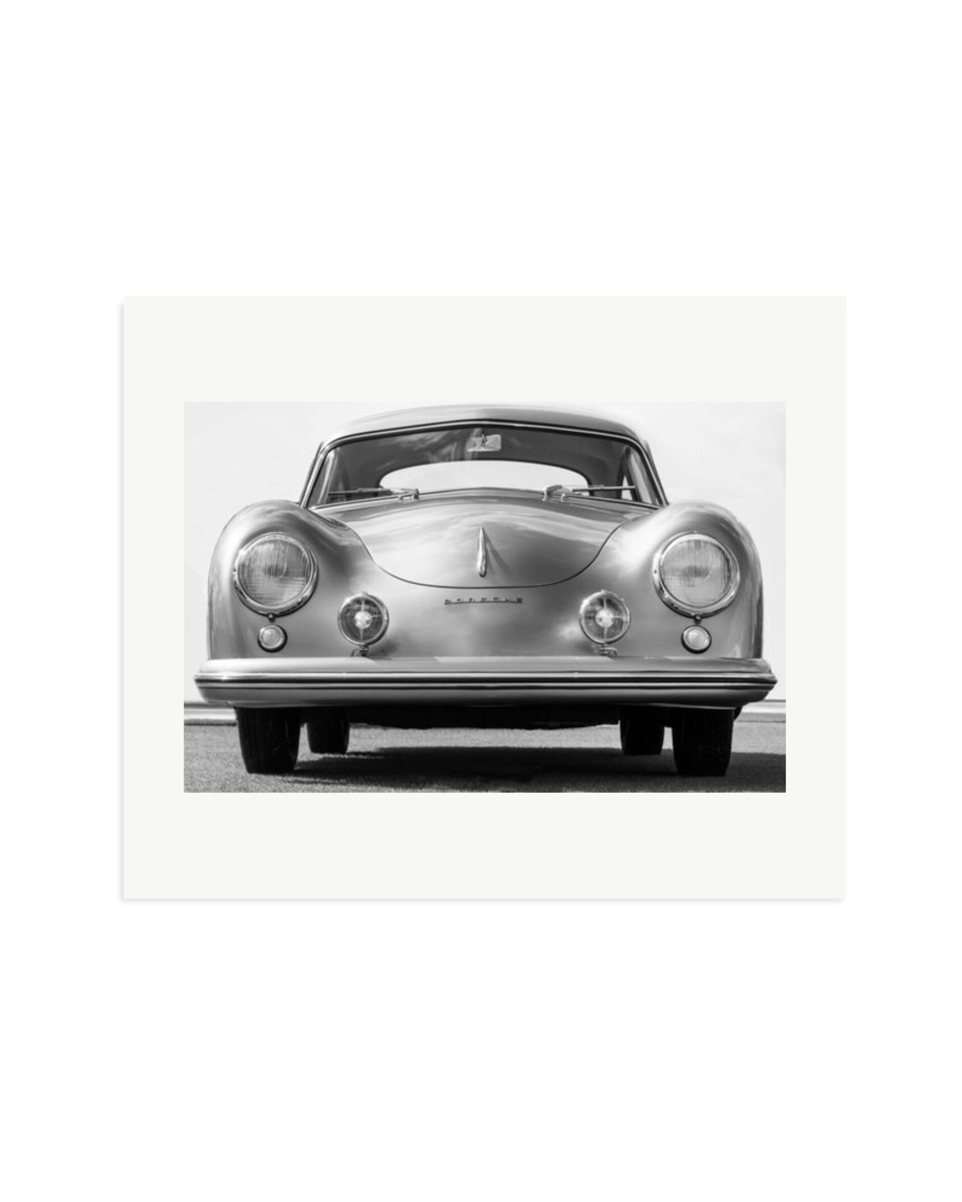 Porsche 356 Coupe Print Only / Large