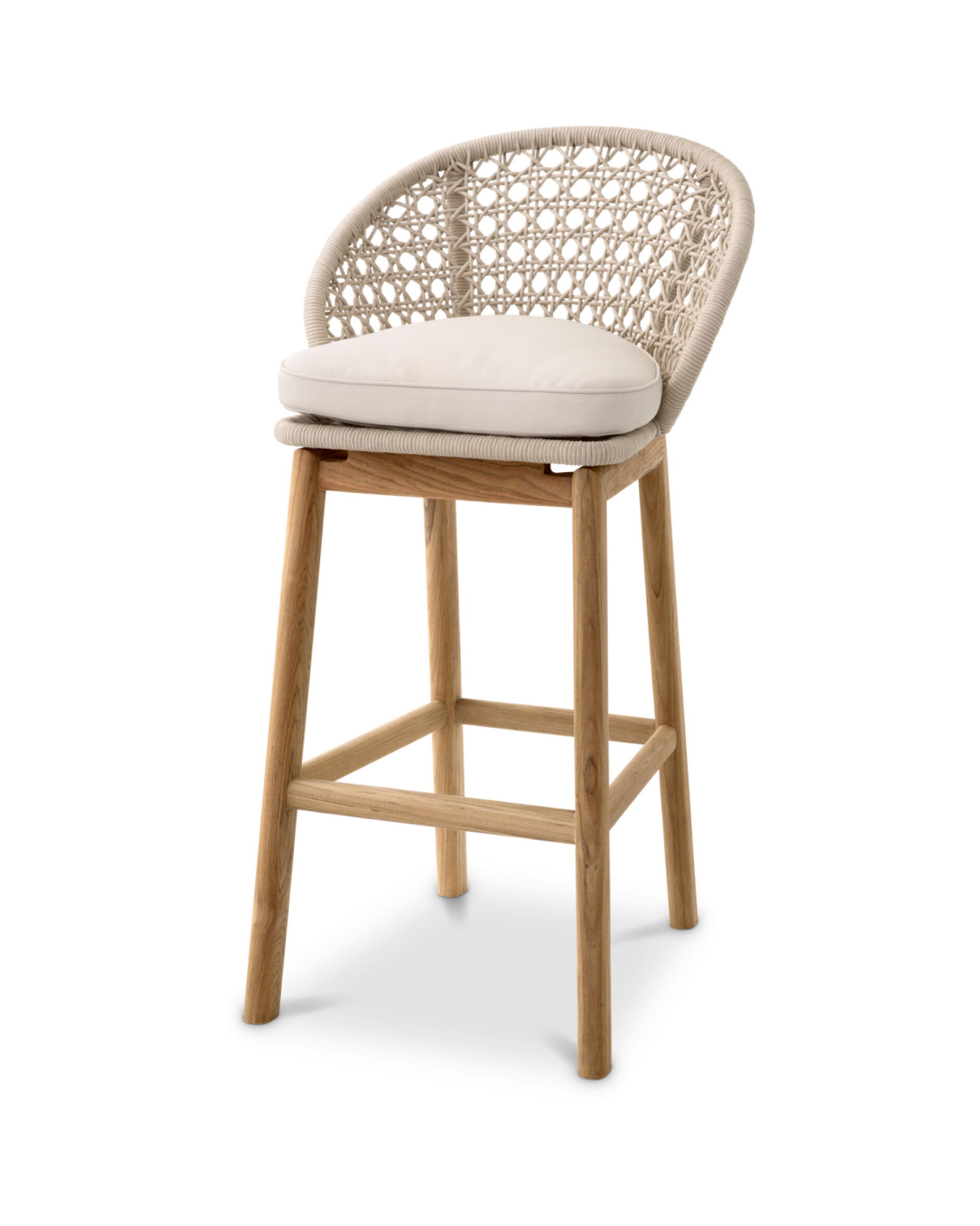 Trinity barstol off-white