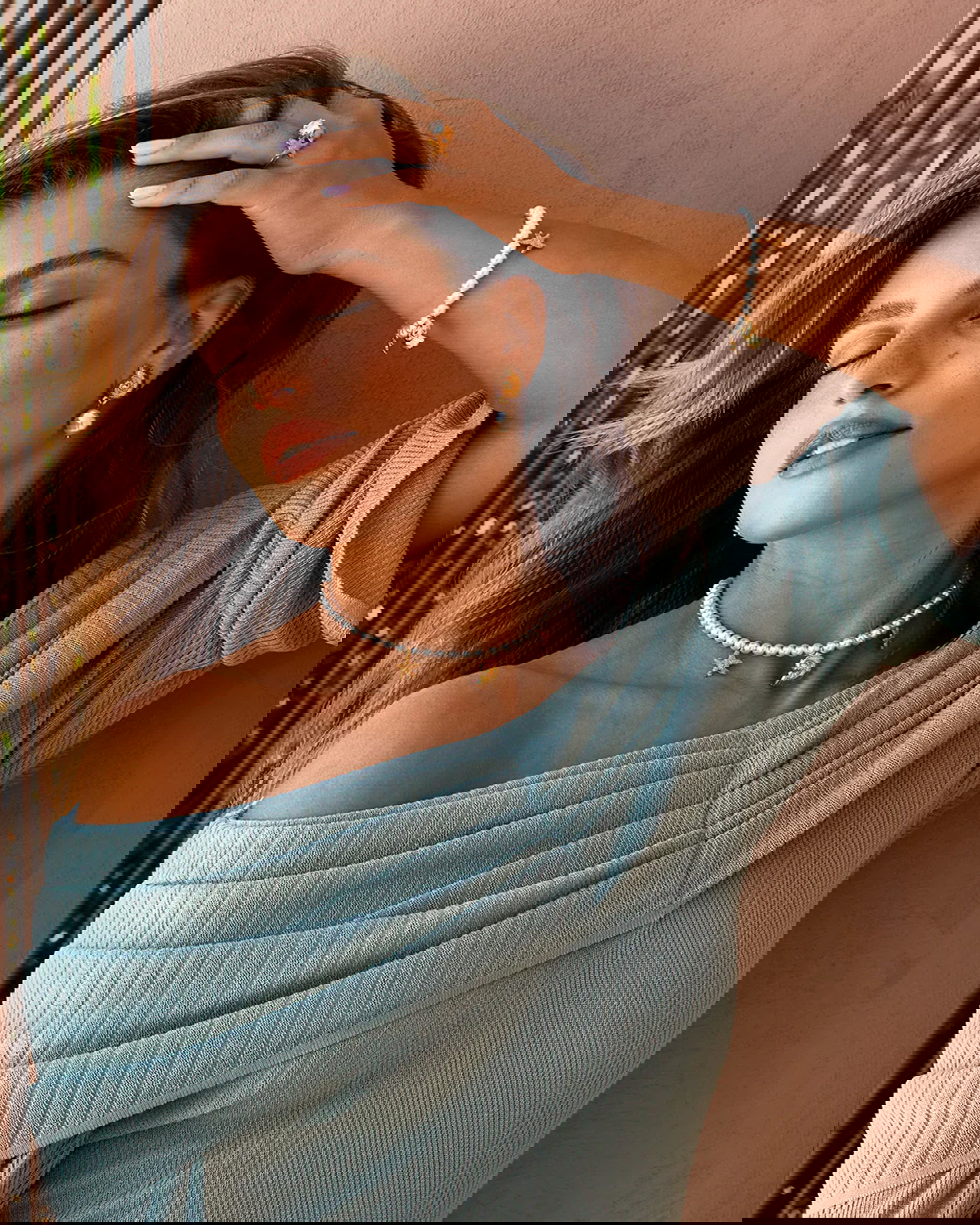 Seadora pearl earrings