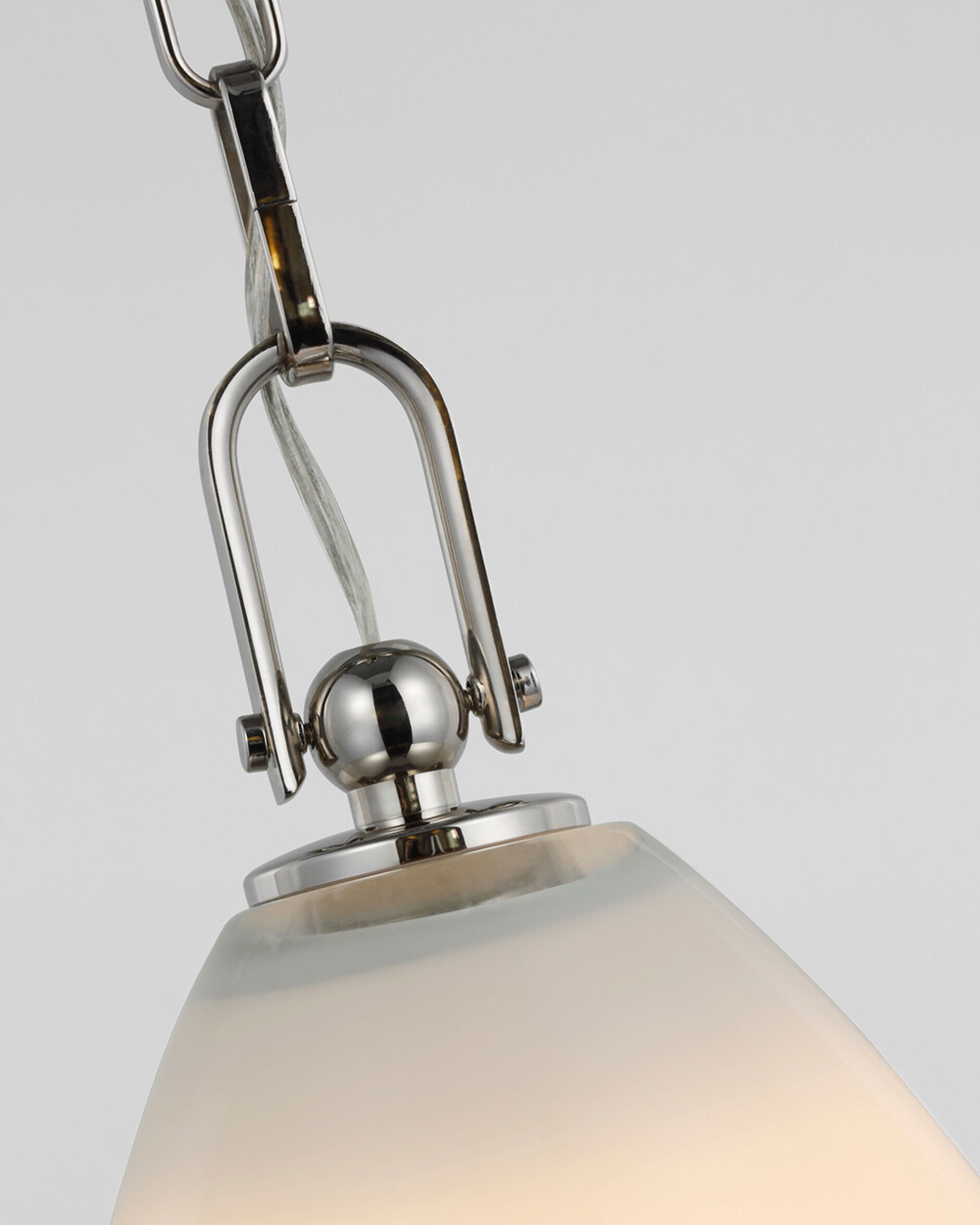 Andros takpendel nickel/vit M