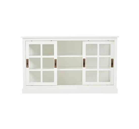 Seethrough Cabinet Classic White