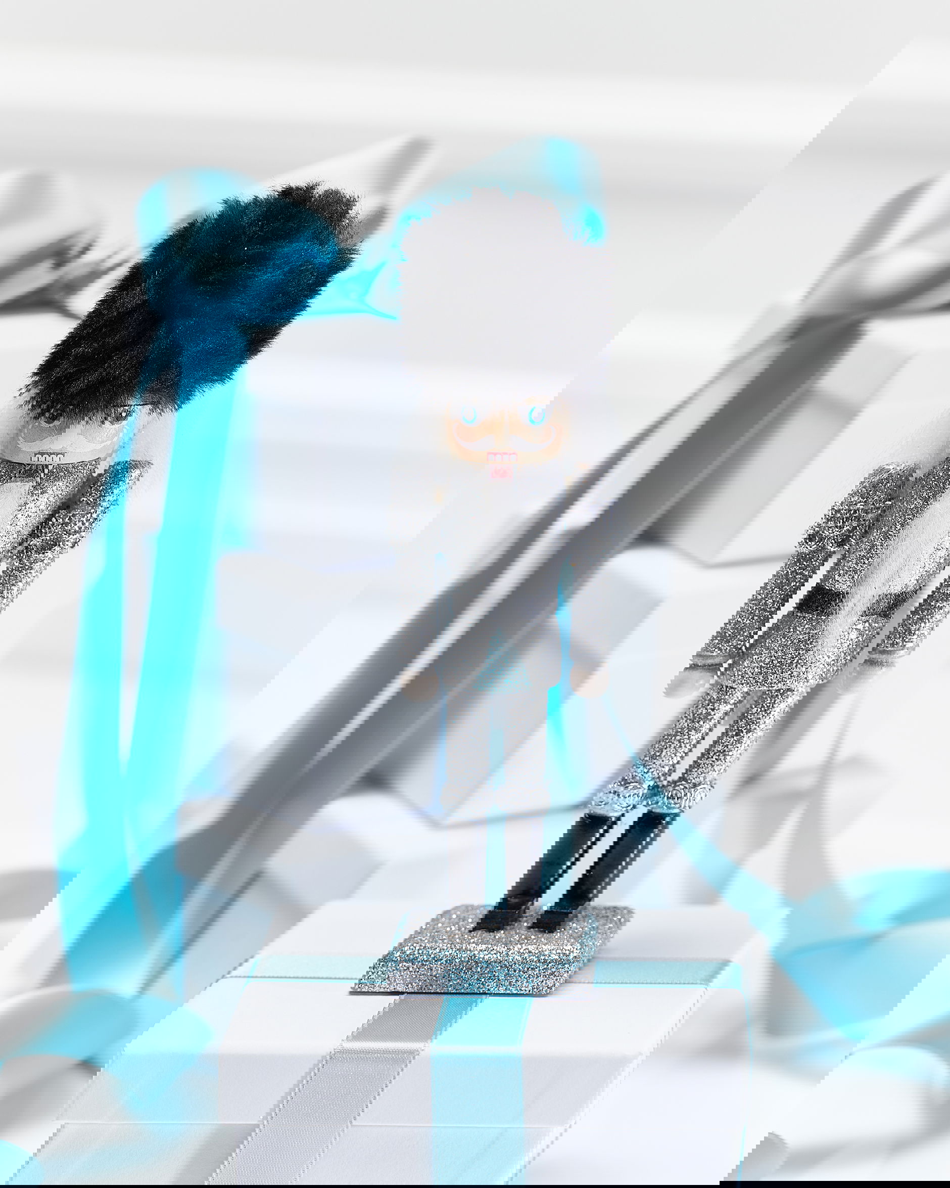 Buddy nötknäppare julgransdekoration silver