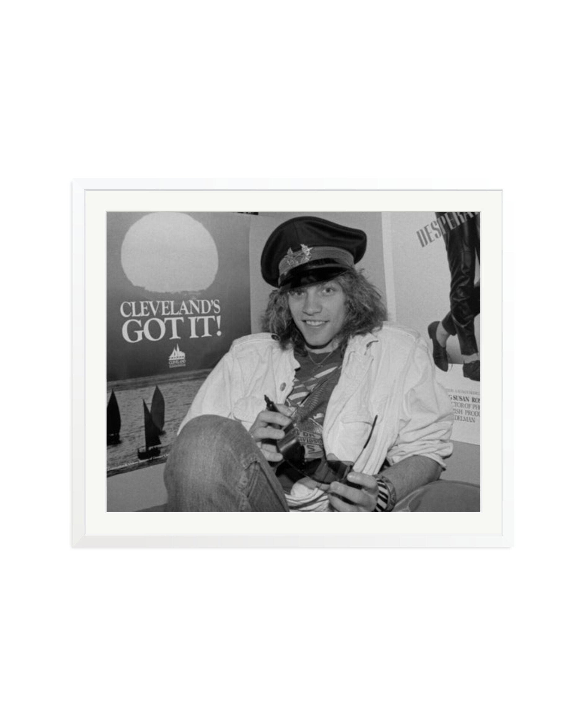 Jon Bon Jovi, 1985 White / XXL
