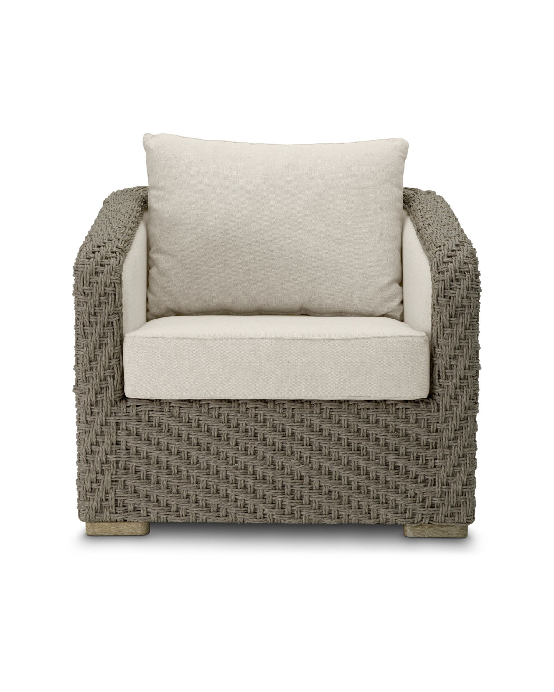 Bryson fåtölj viola sand