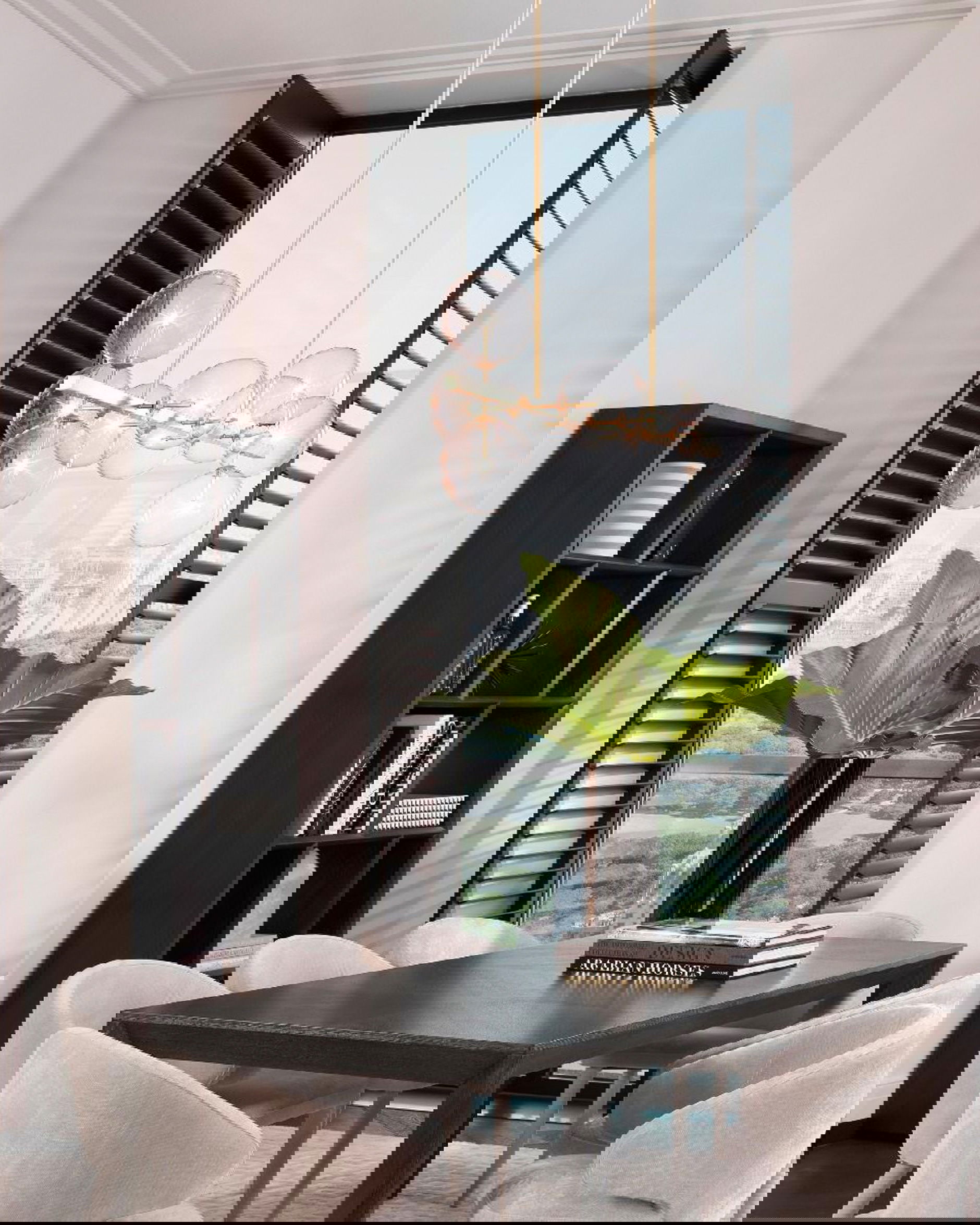 Largo taklampa mässing