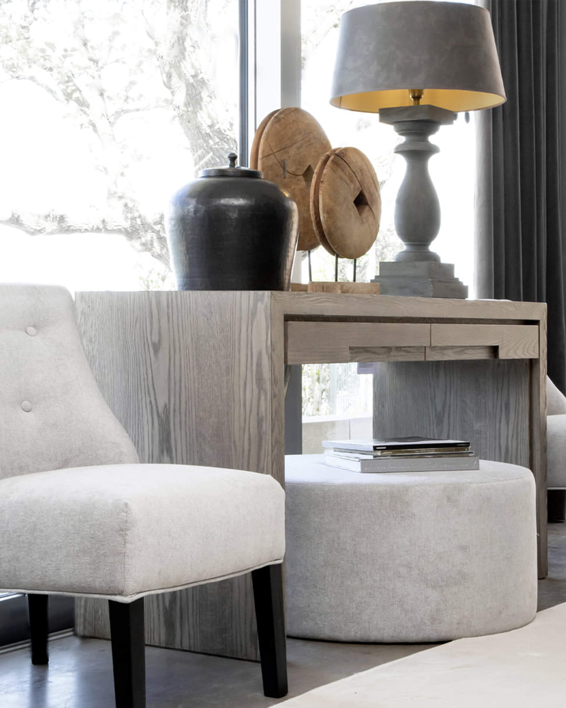 Cortina fotpall true natur