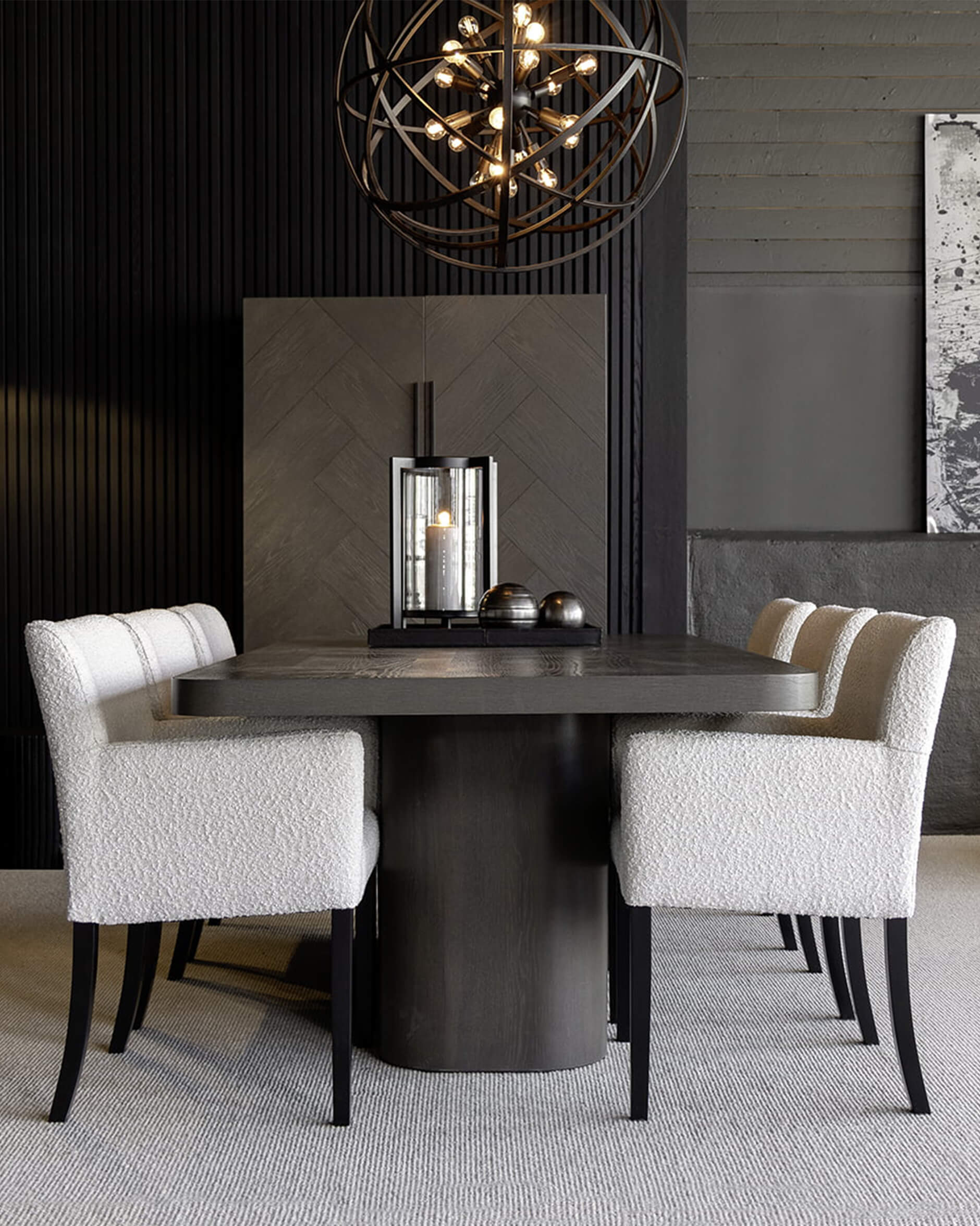 Cloud matbord mörkgrå