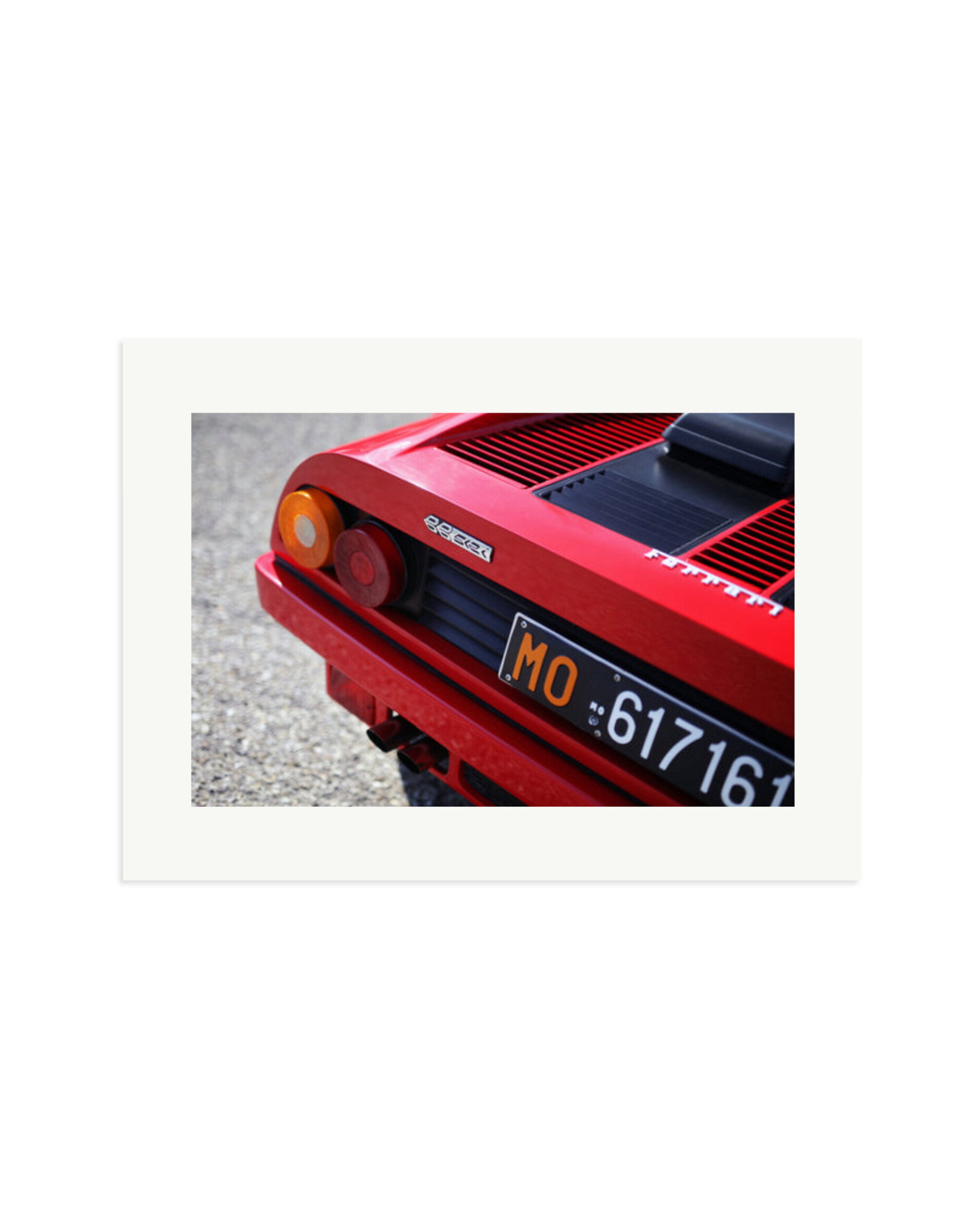 Ferrari 512 Print Only / XL