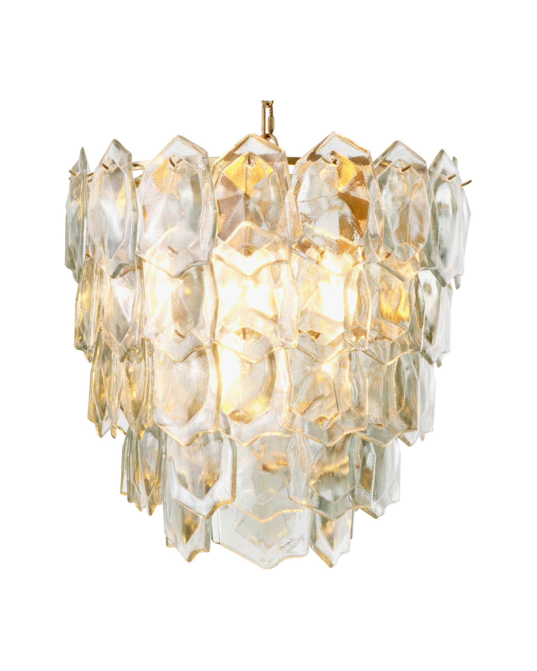 Elias Chandelier Vintage Brass