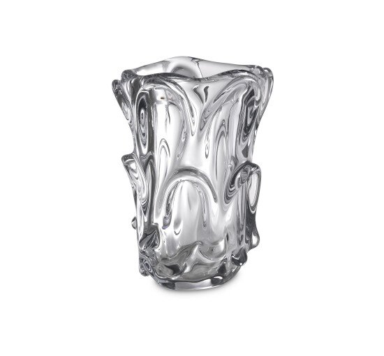 Clear Glass - Aila Vase Turquoise